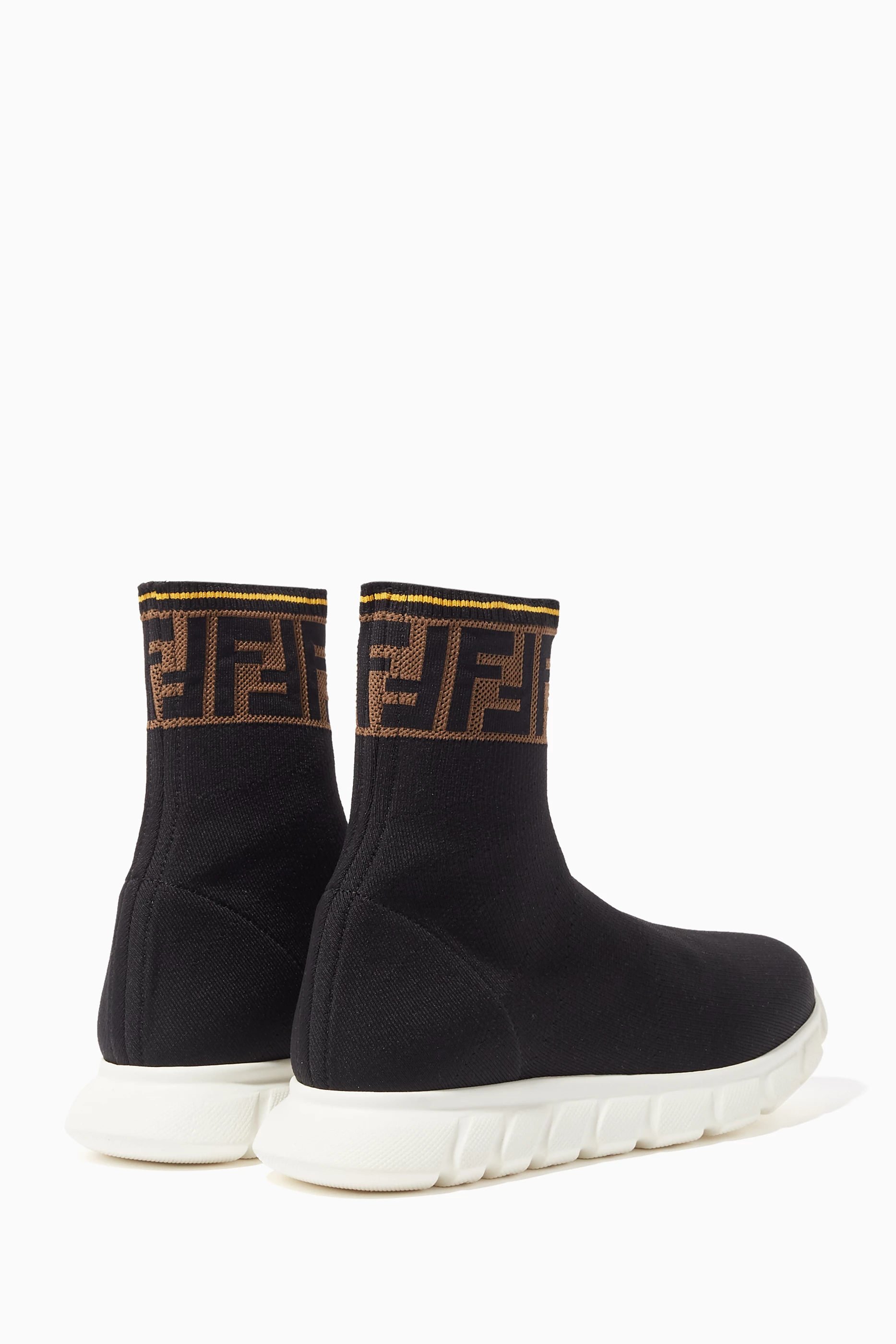 Fendi sock sneakers womens discount