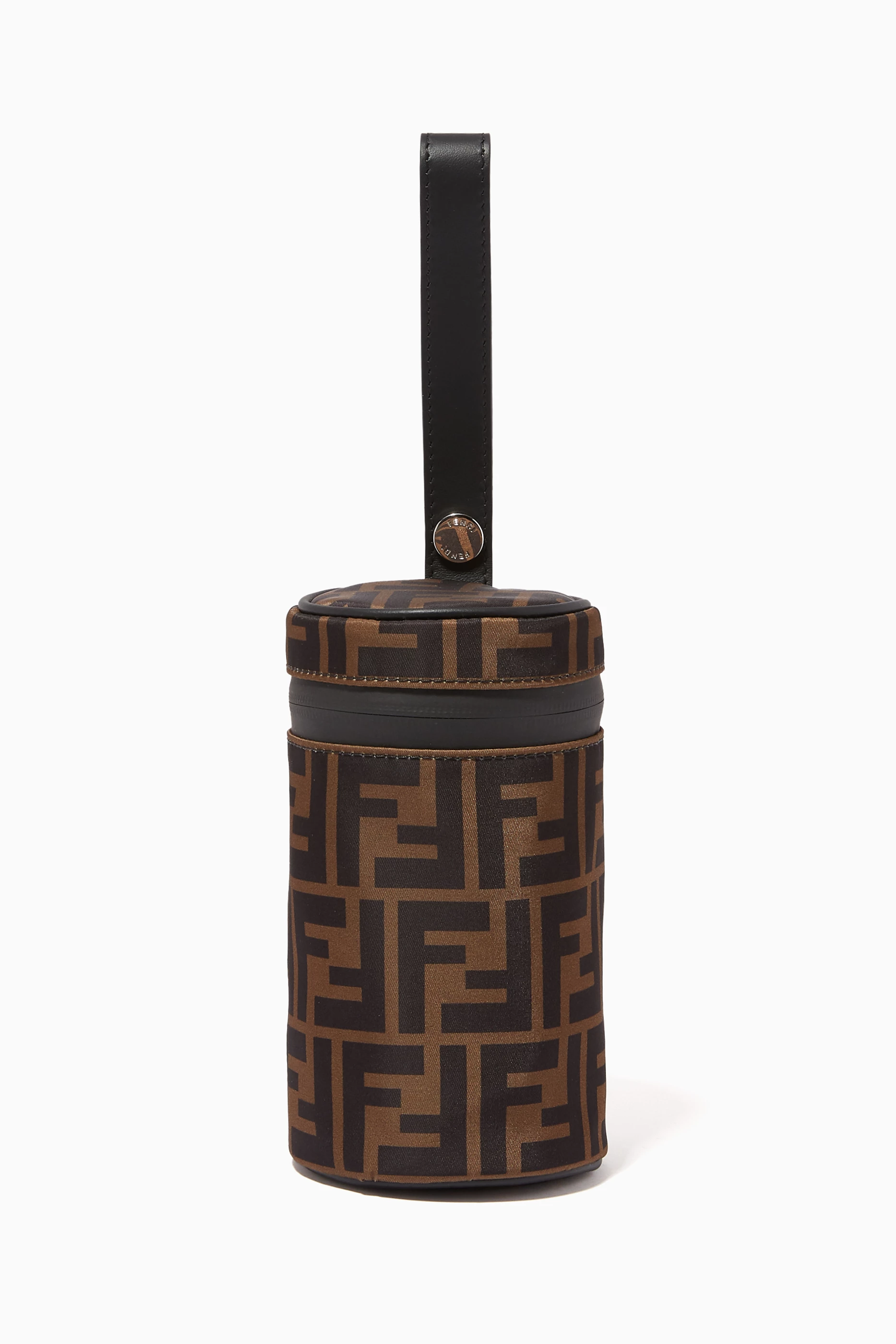 Buy Fendi Brown FF Logo Bottle Holder For Kids Online Ounass UAE