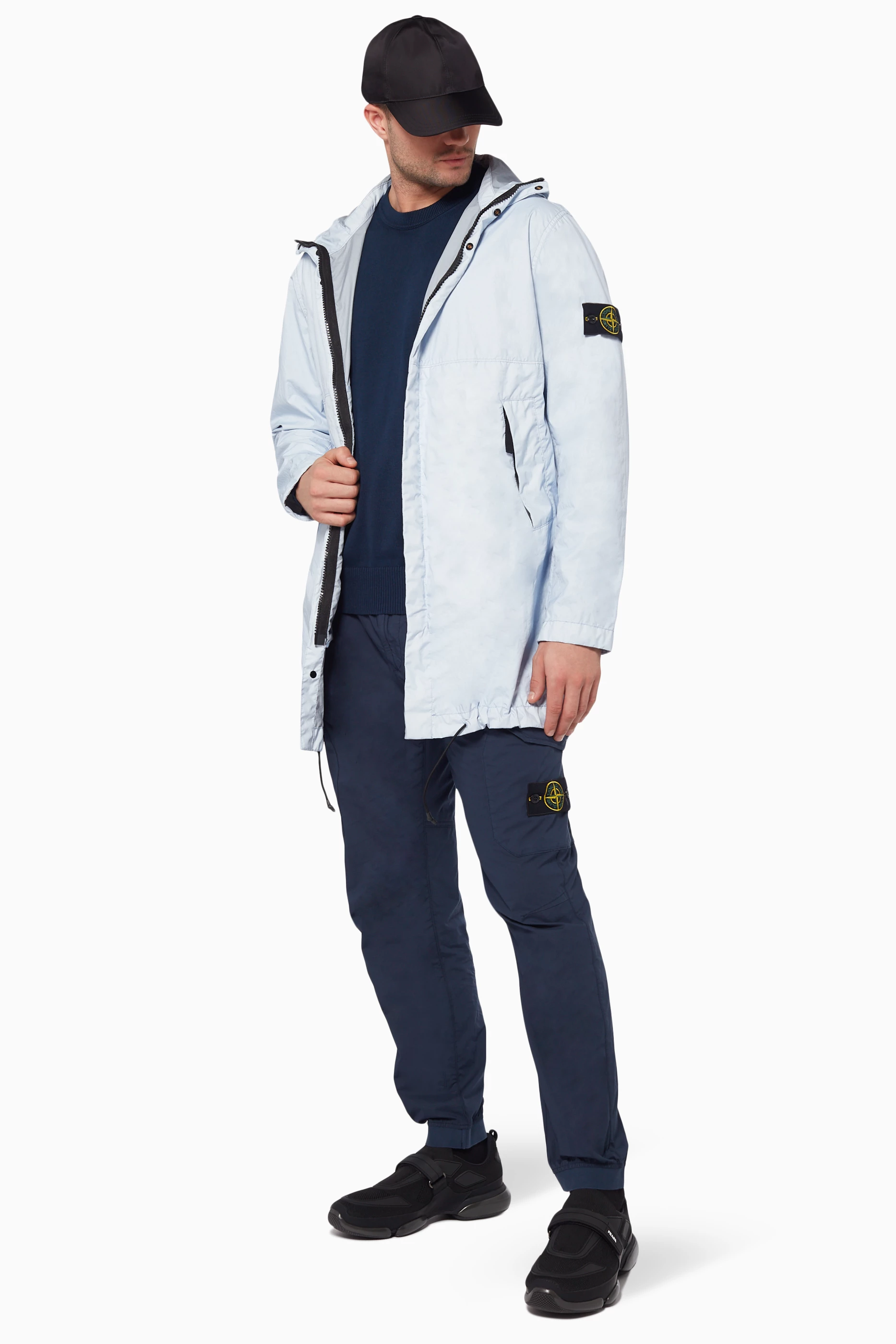 Stone island membrana 3l tc hooded jacket sale
