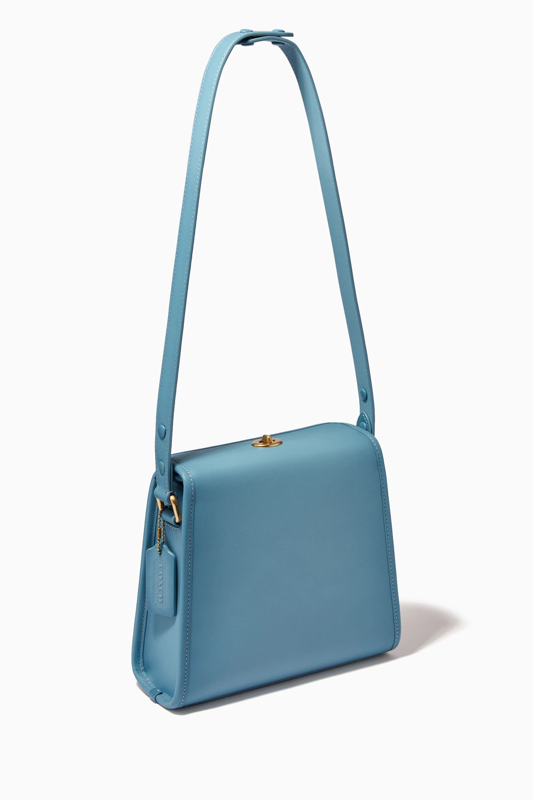 Women's Coach Turnlock Crossbody Bag Up To 500 Buy Coach Blue