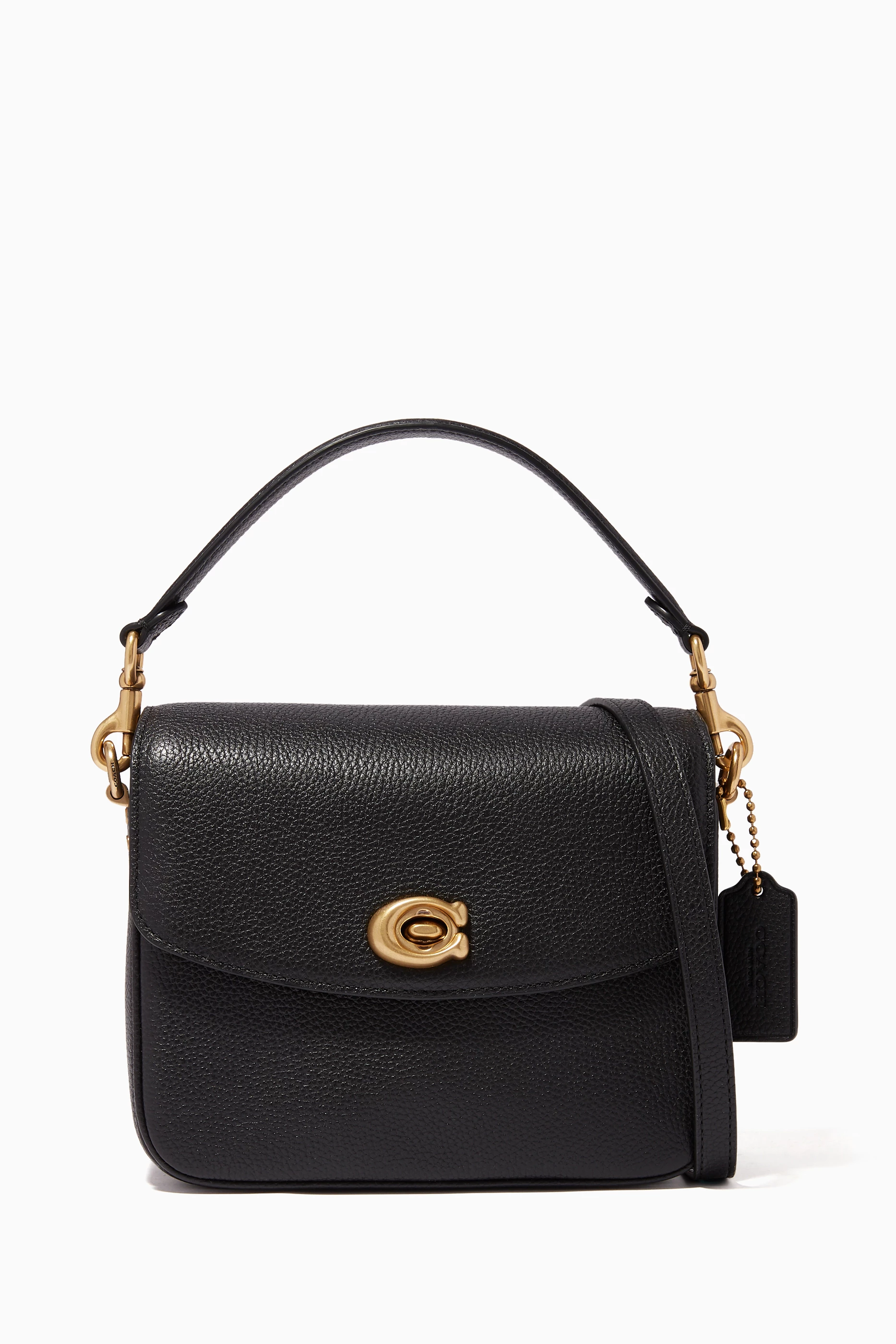Buy Coach Black Cassie 19 Pebble Leather Cross Body Bag For Women Online Ounass UAE