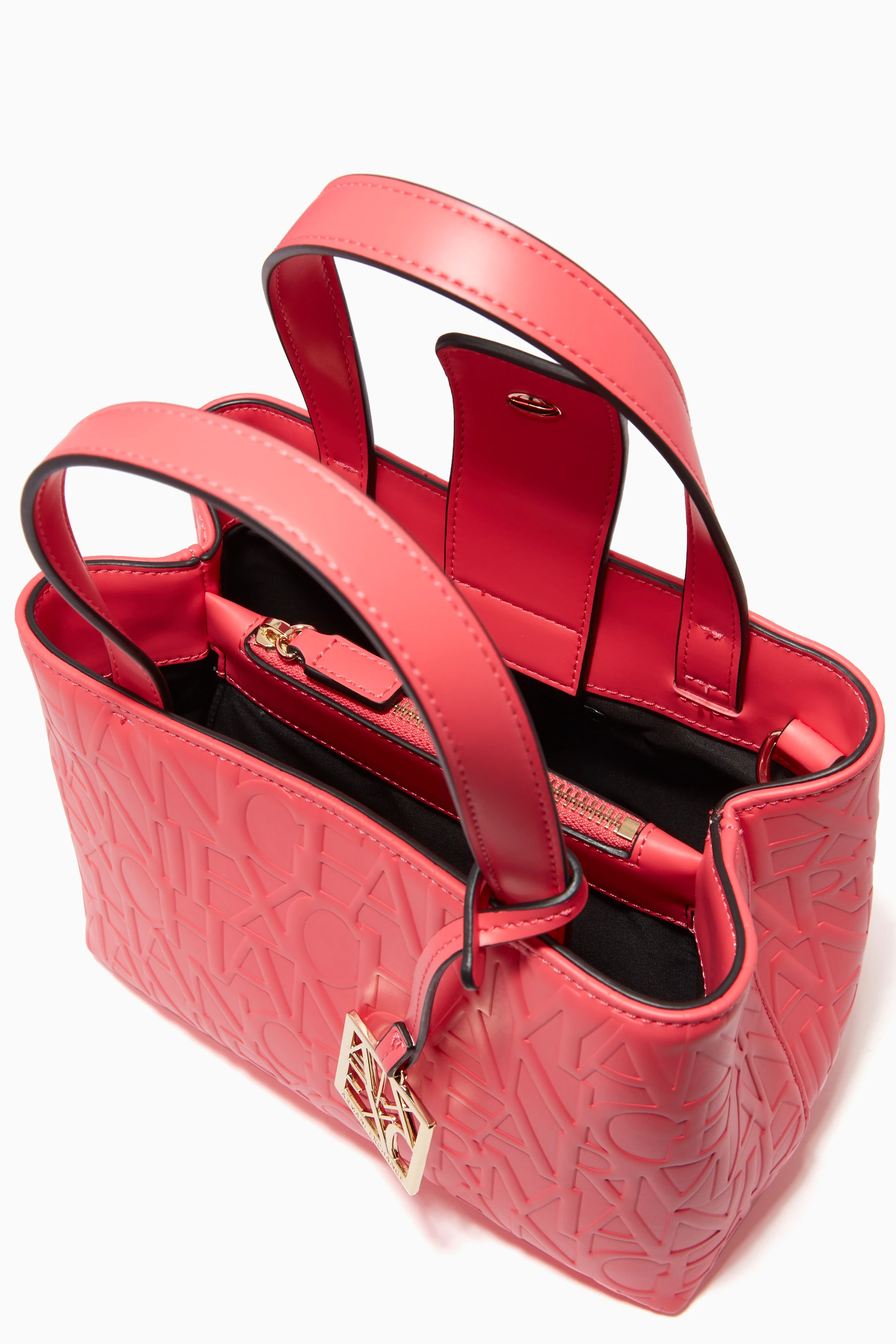 Armani exchange red bag discount