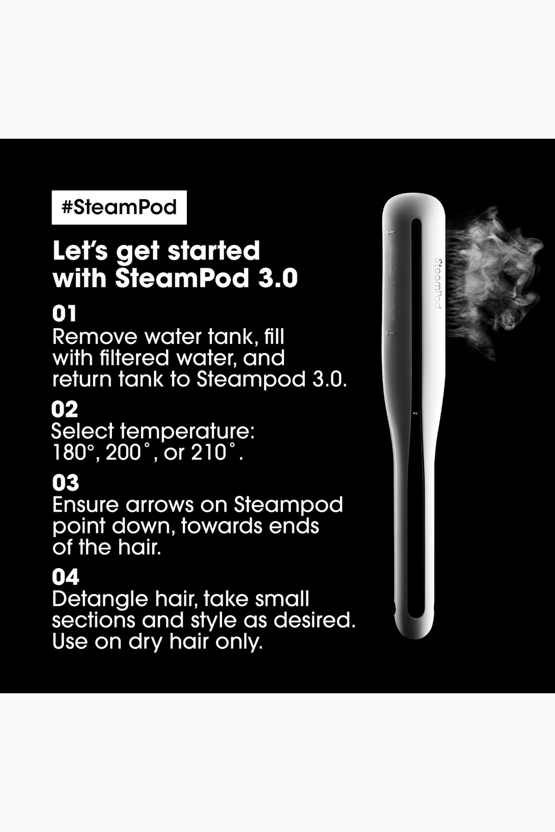Loreal steampod pro cheap