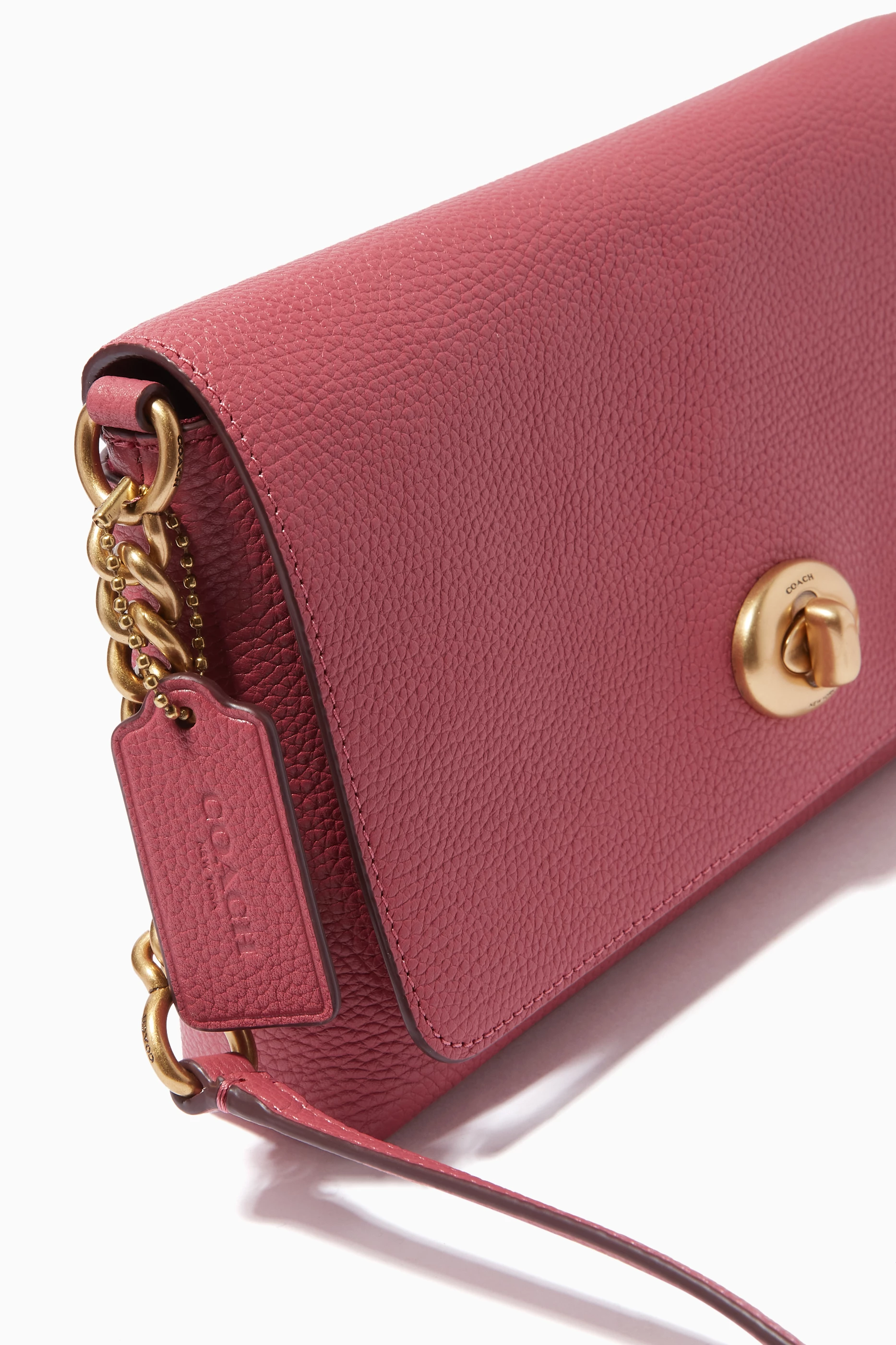 Crosstown crossbody in pebble leather store