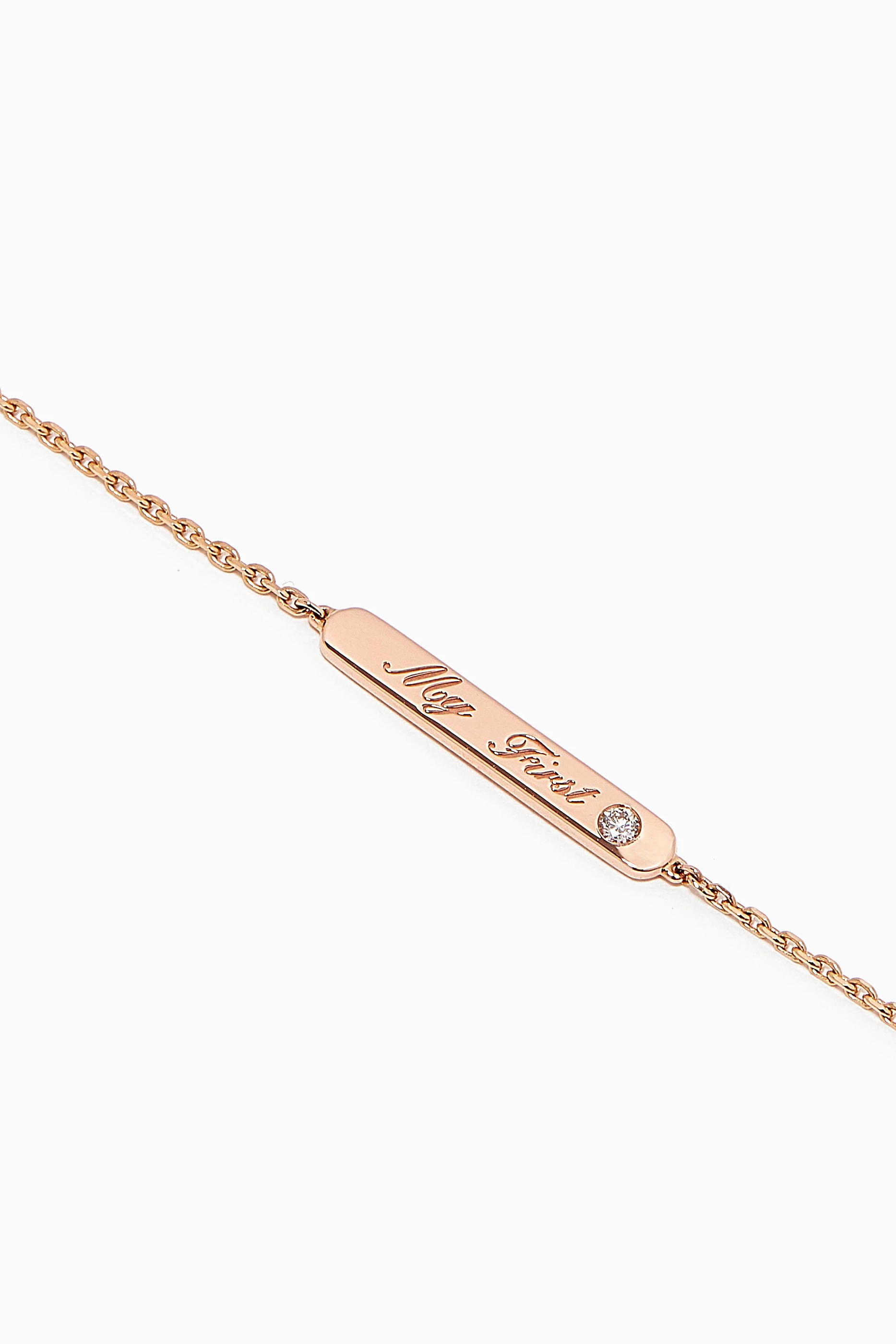 Buy Messika Gold My First Diamond Bracelet For Women Online Ounass UAE