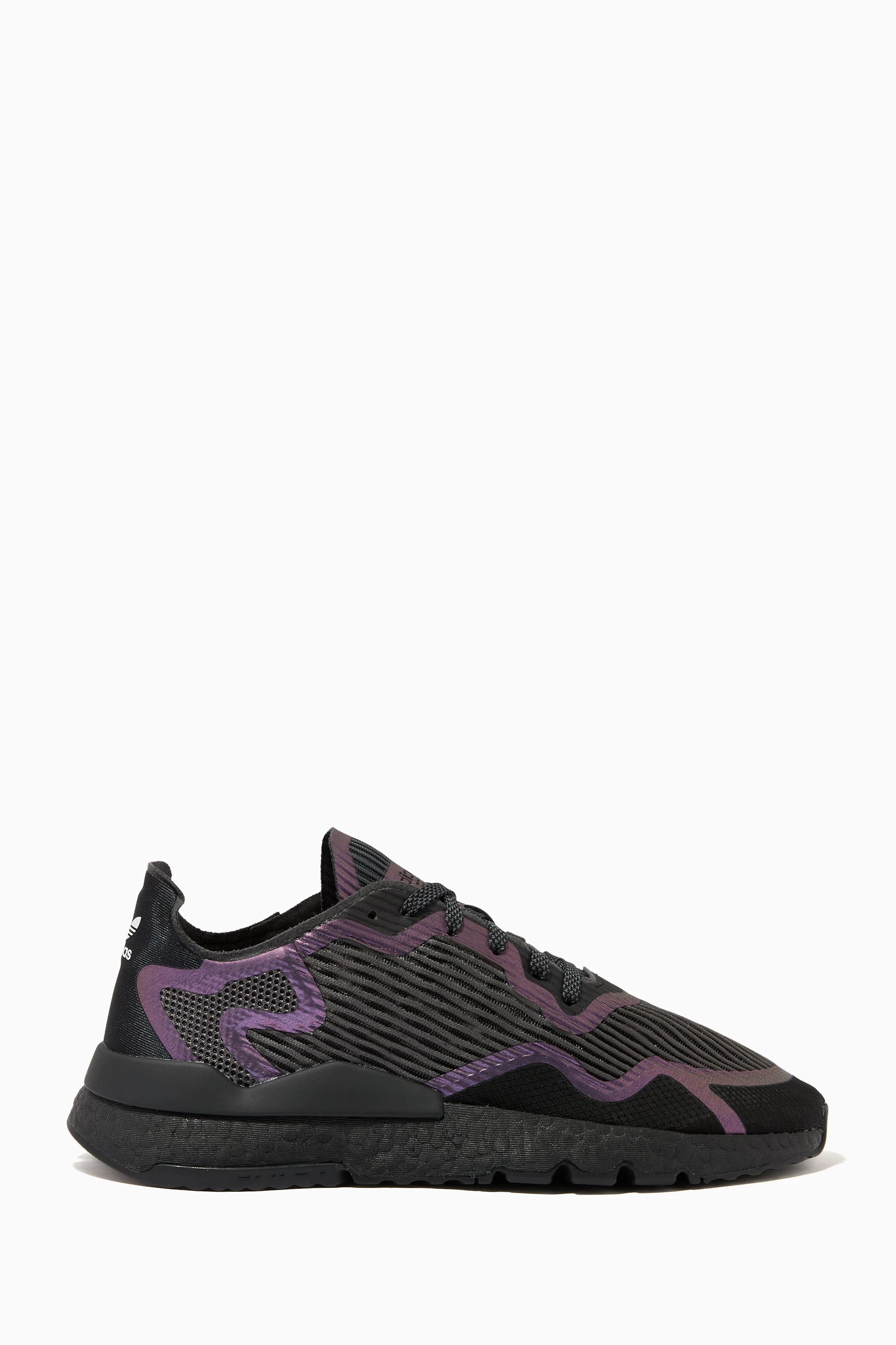 Buy adidas Black Nite Jogger Fluid Sneakers in Mesh For Men Online Ounass UAE