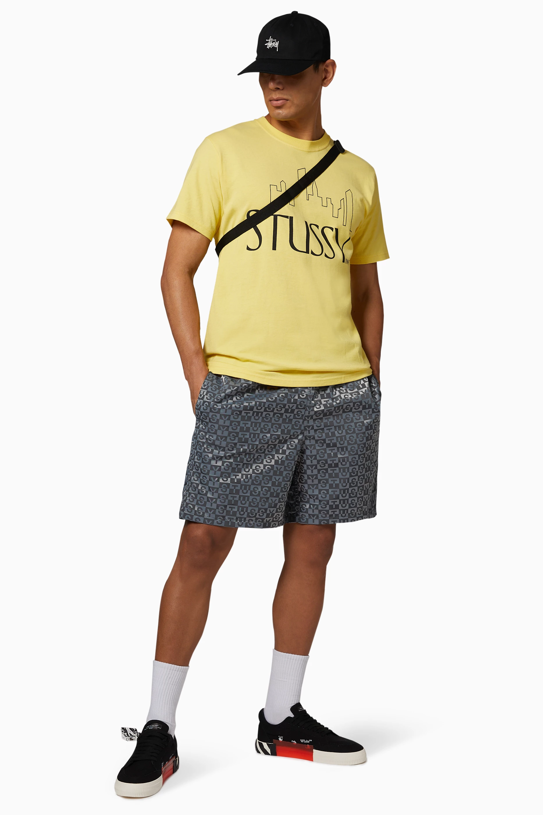 Stussy nylon shorts top