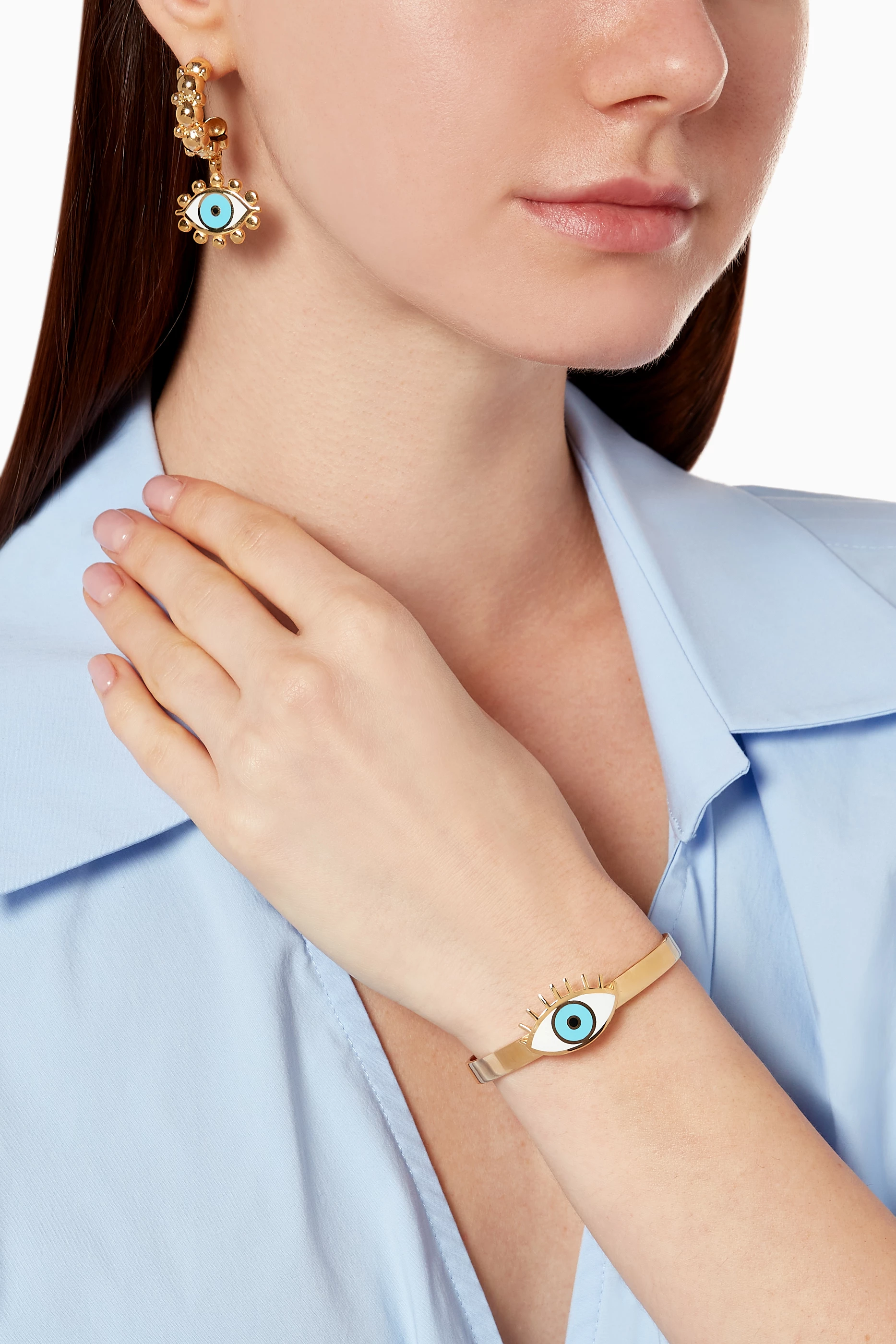 Tory burch evil eye bracelet top