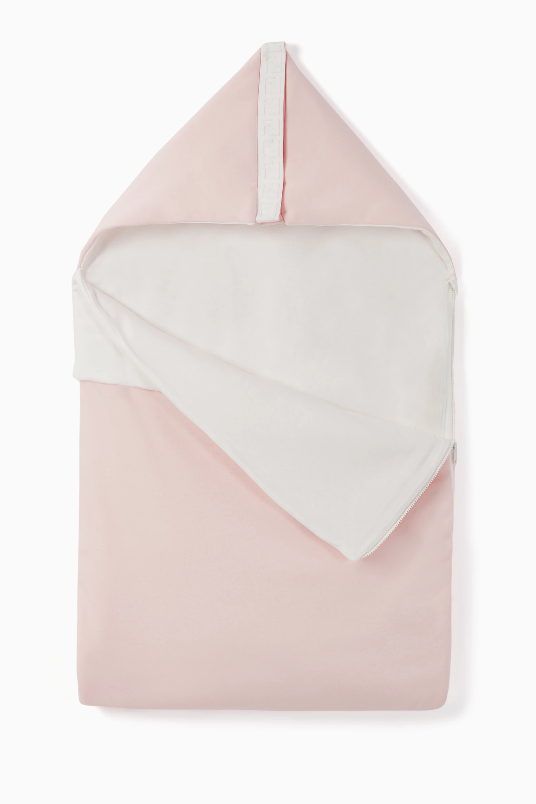 Buy Fendi Pink Logo Sleeping Bag For Baby Girls Online Ounass UAE