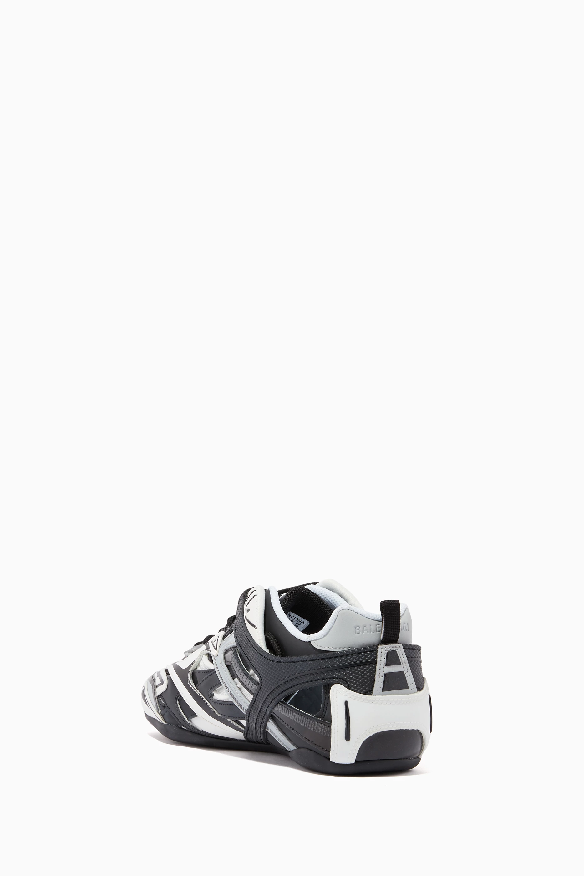 スニーカー BALENCIAGA Drive Nylon Mesh Sneakers Buy Balenciaga Grey Drive Sneakers in Technical Fabric