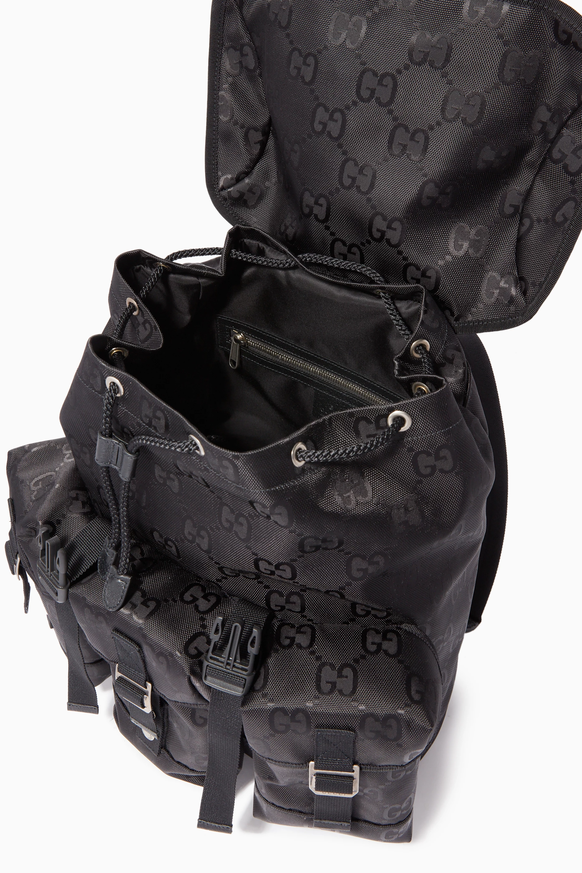 Buy Gucci Black Off The Grid Backpack in Nylon For Men Online Ounass UAE