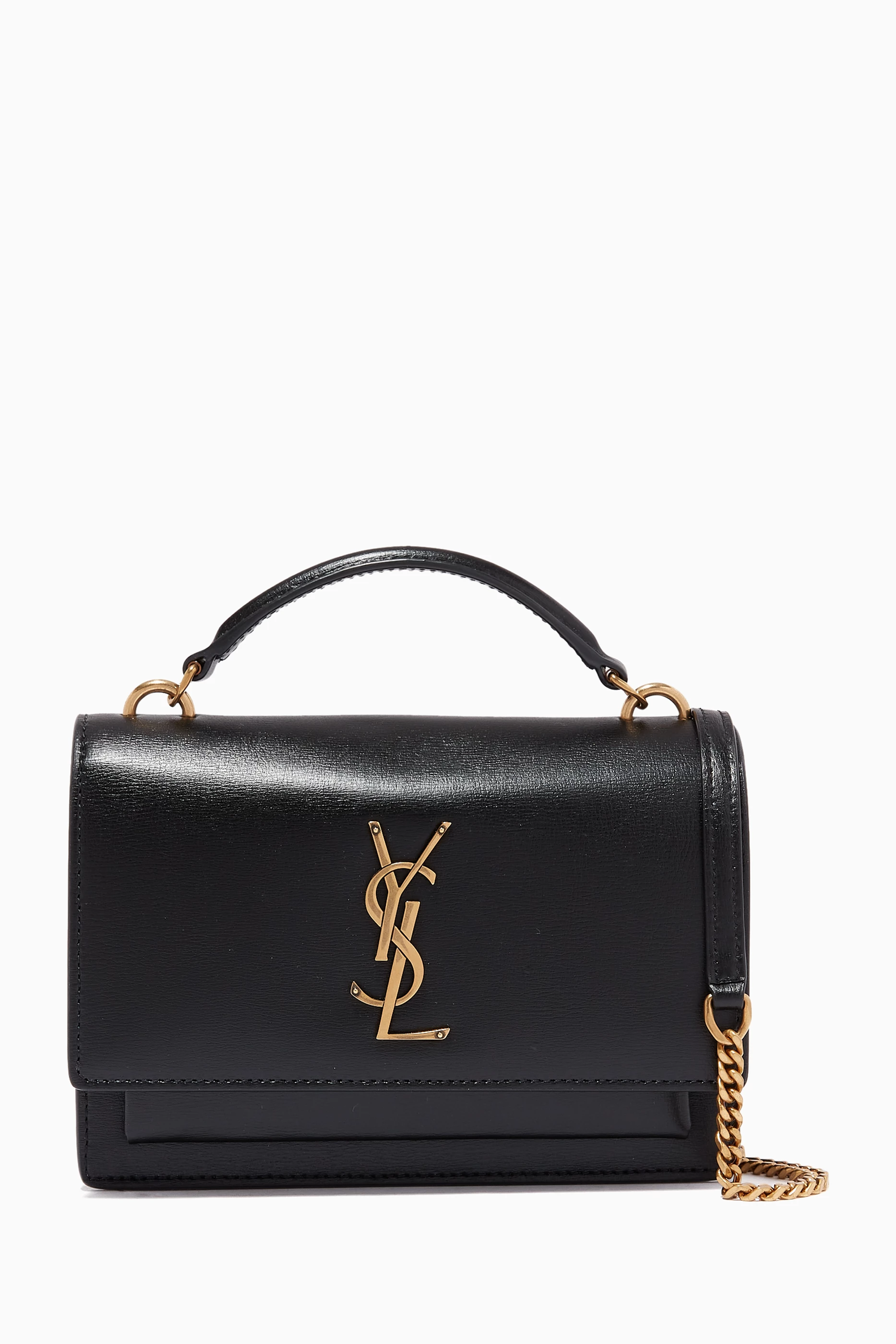 Ysl sunset chain wallet hot sale