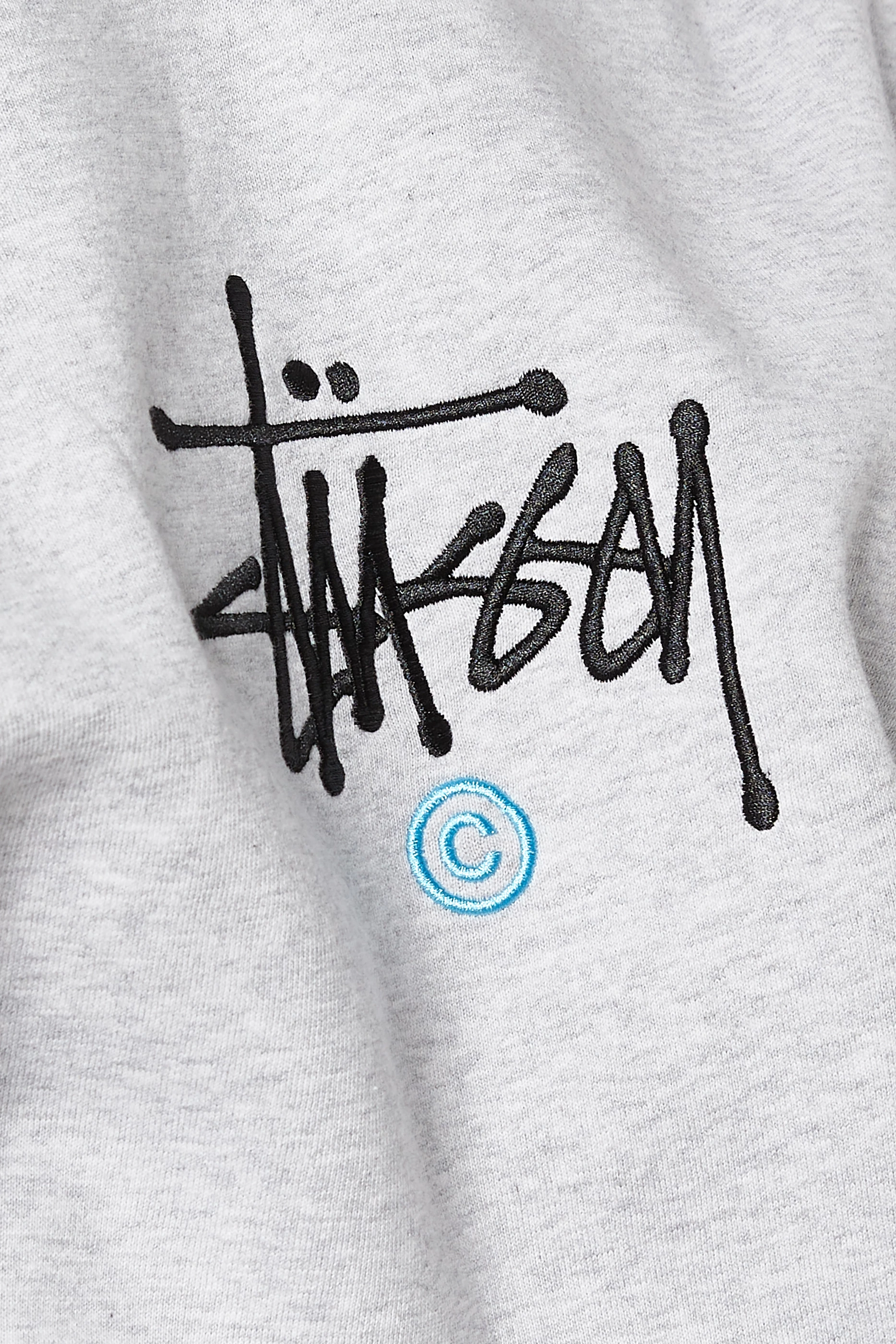 Stussy copyright applique hoodie outlet