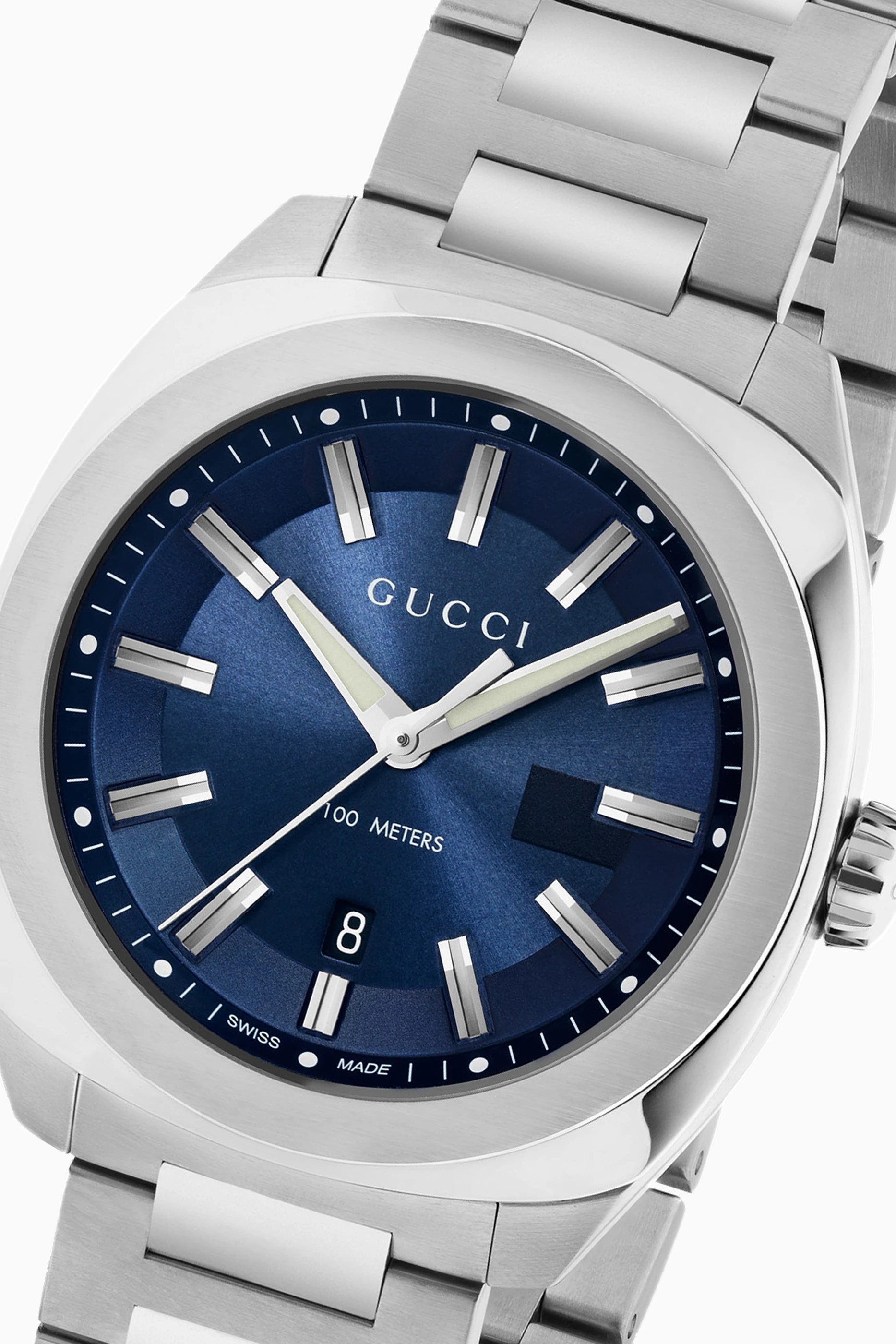 Buy Gucci Silver GG2570 Watch 41mm For Men Online Ounass UAE