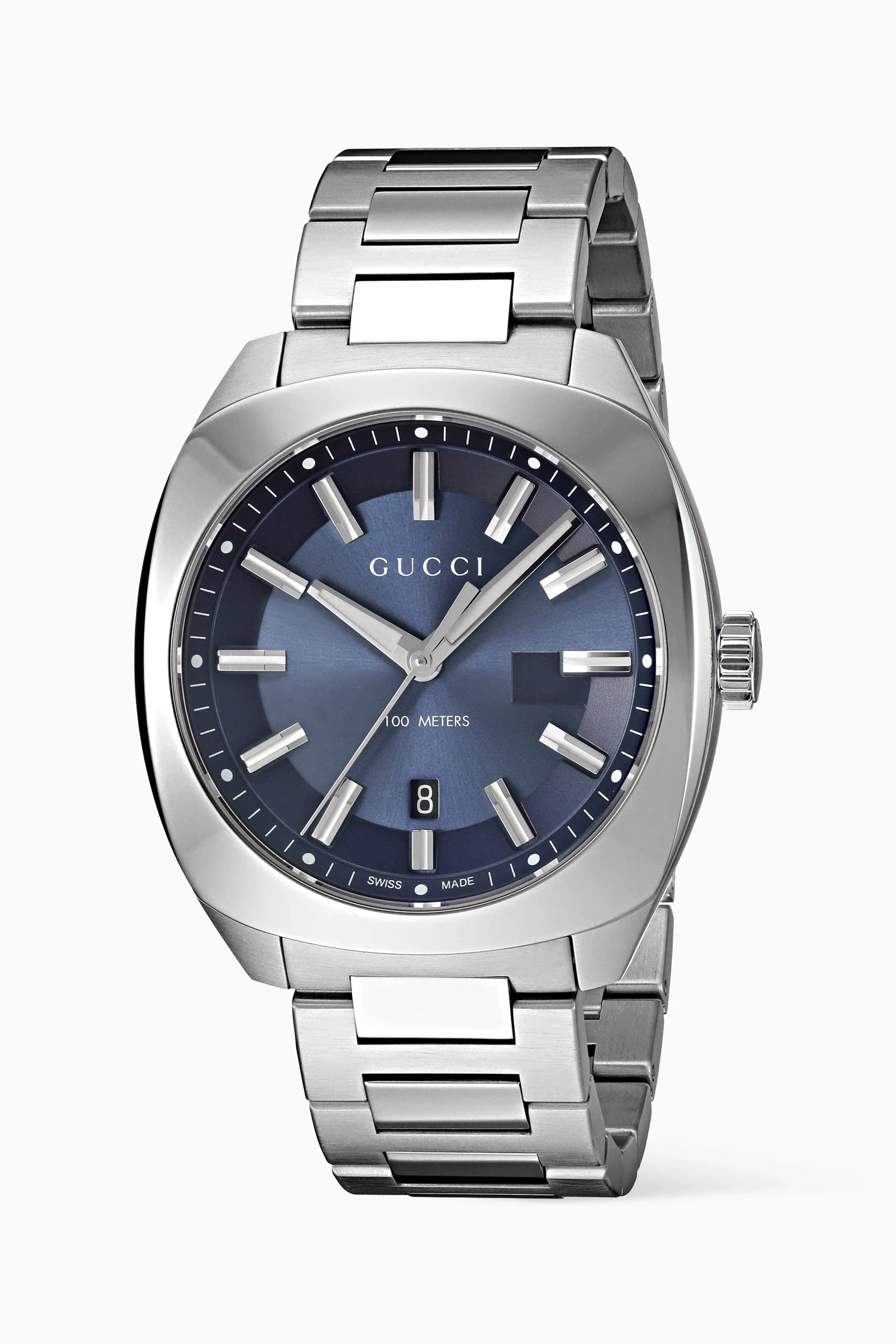 Buy Gucci Silver GG2570 Watch 41mm For Men Online Ounass UAE