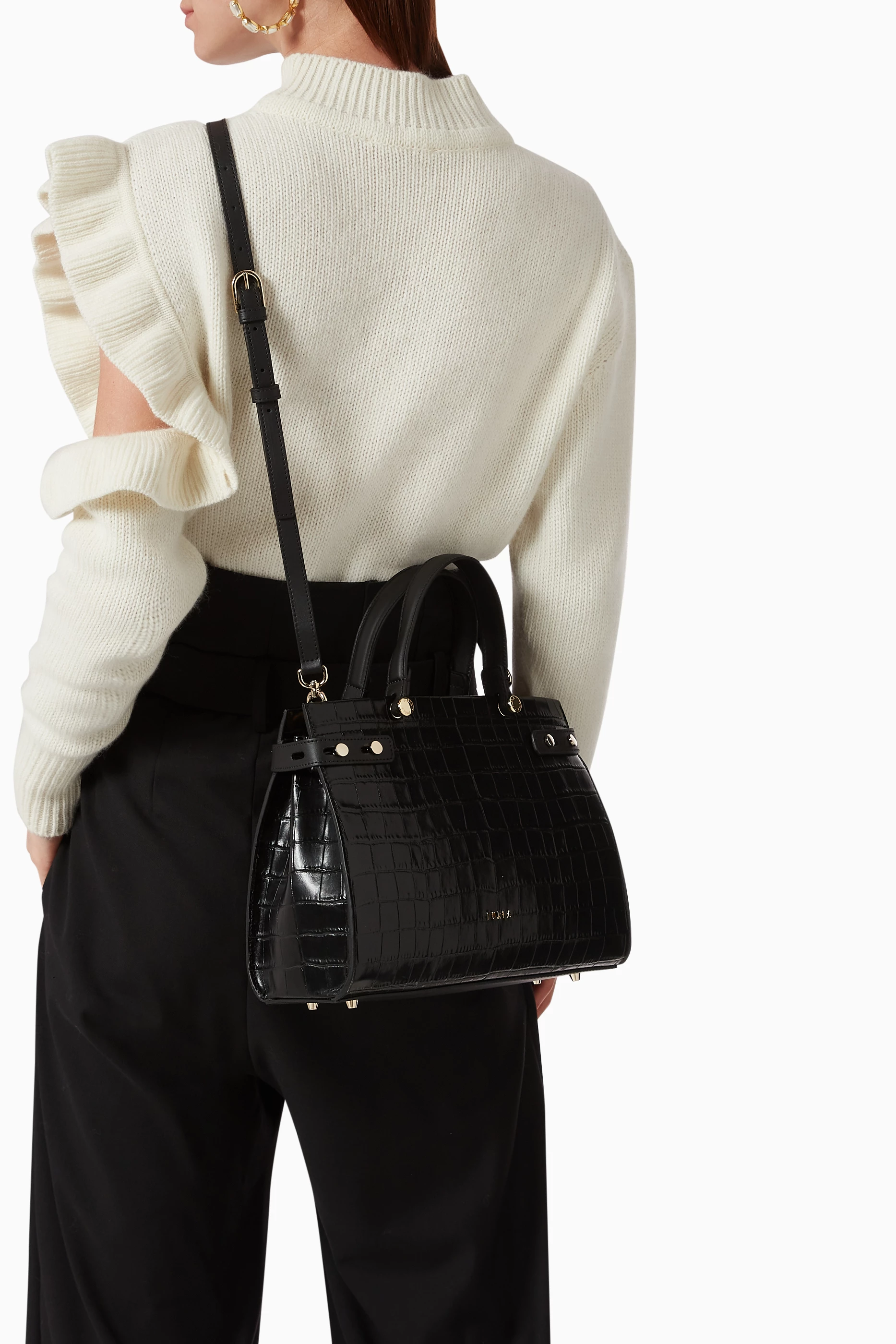 Furla lady m tote sale