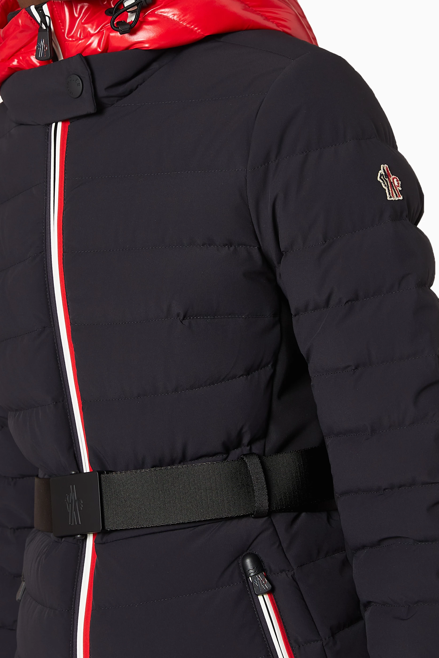 Buy Moncler Black Bruche Giubbotto Down Jacket For Women Online Ounass UAE