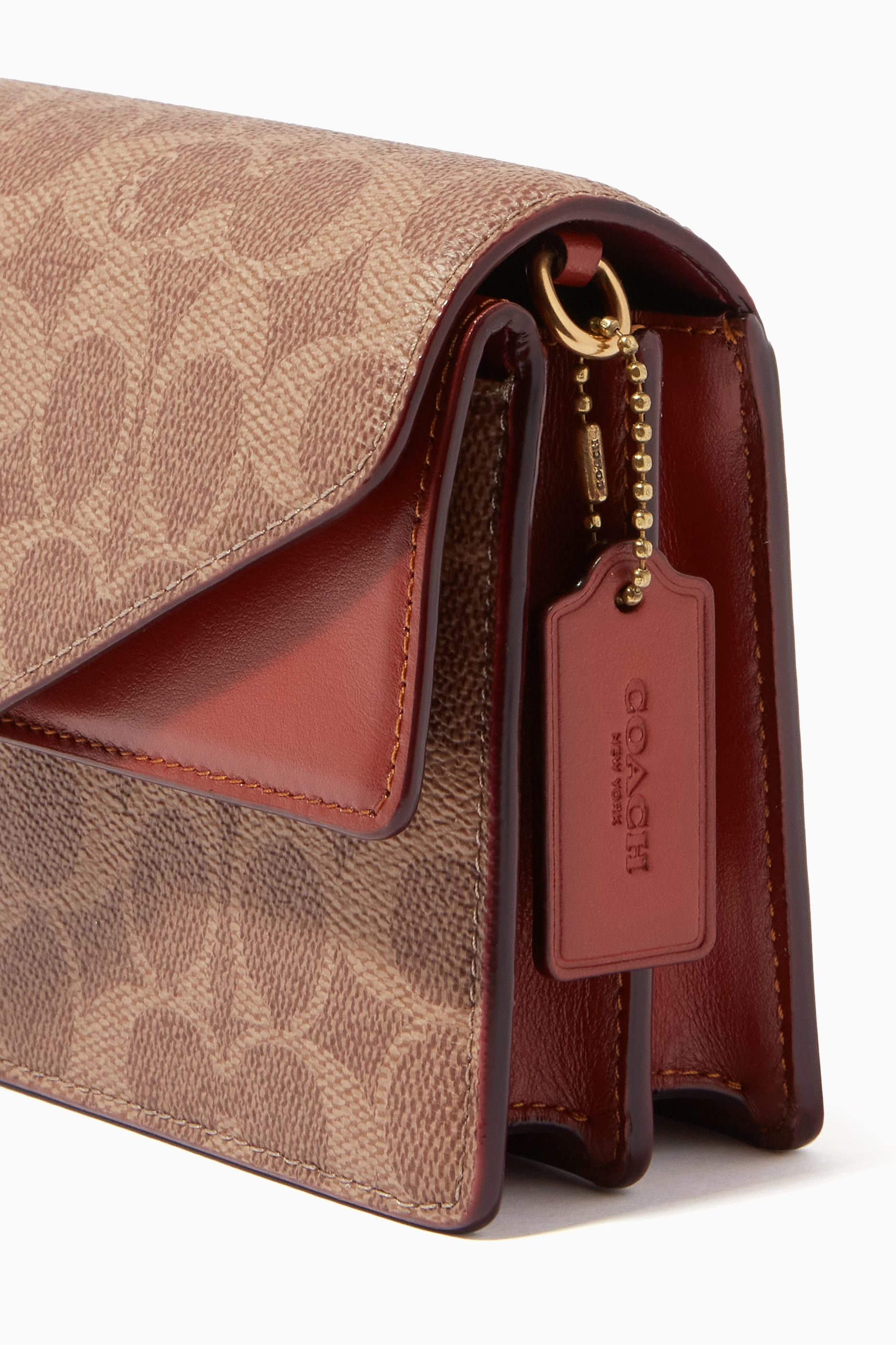 Buy Coach Brown Aster Crossbody Bag in Signature Canvas For Women Online Ounass UAE