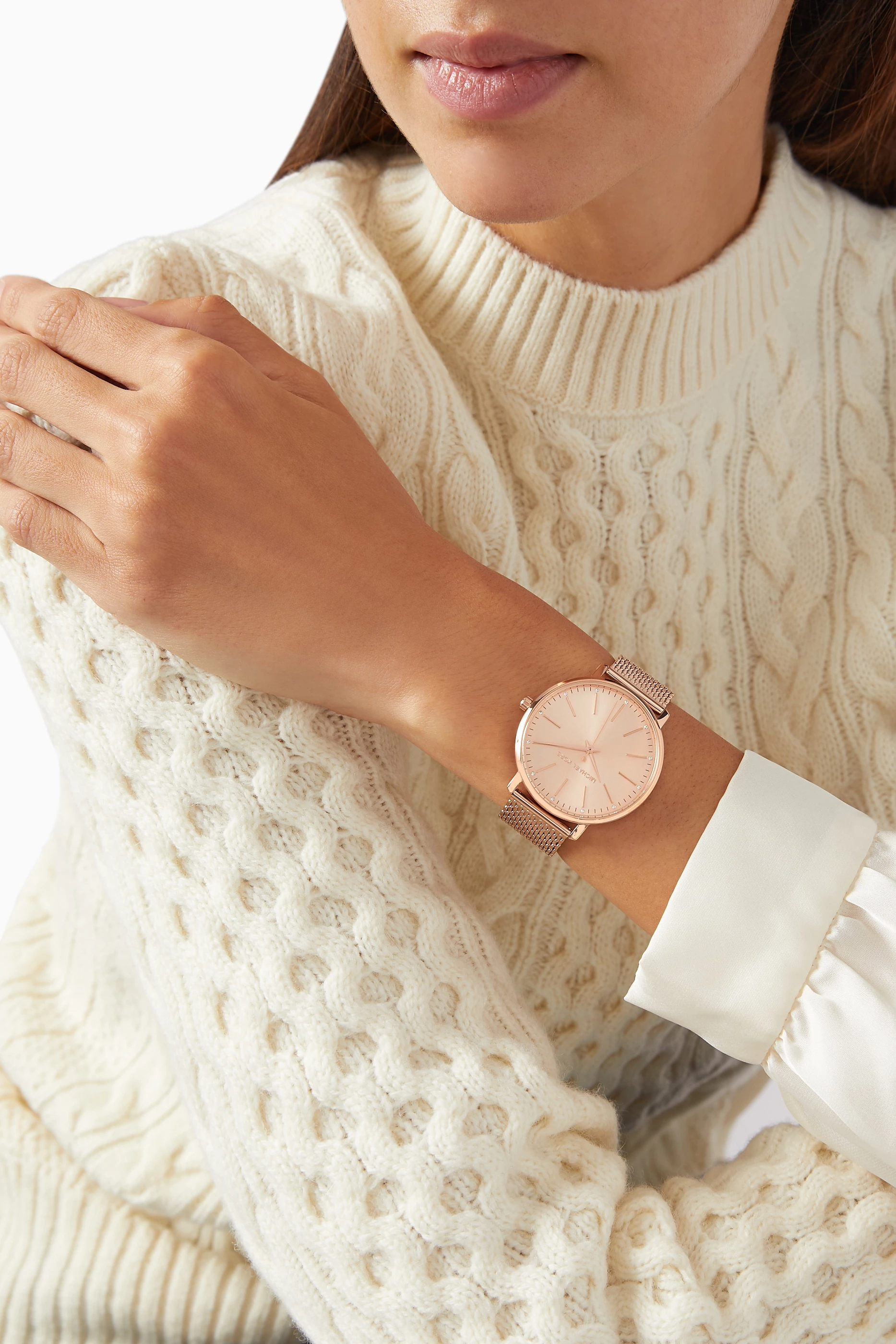 Michael kors pyper rose gold online