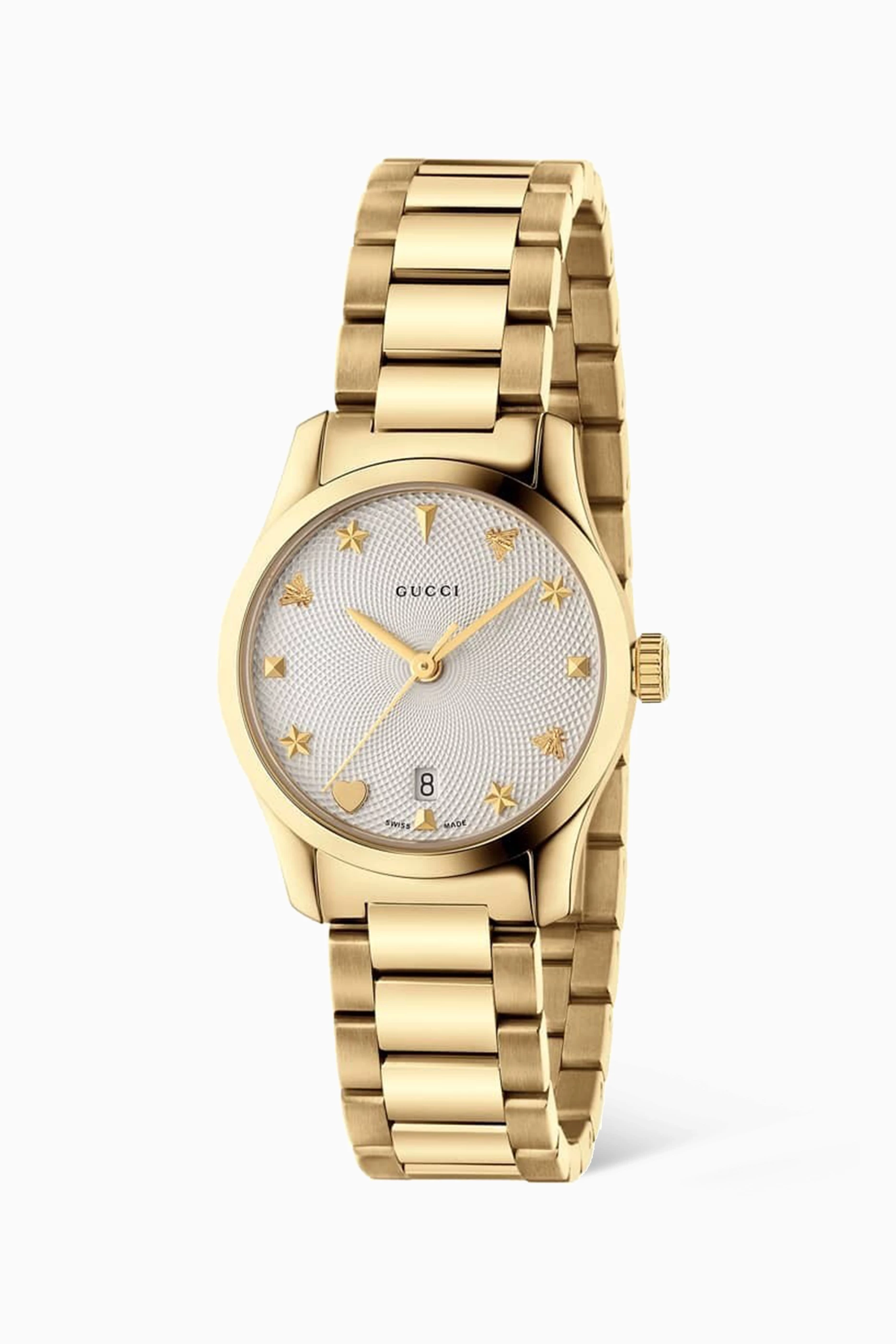 Gucci yellow gold watch outlet