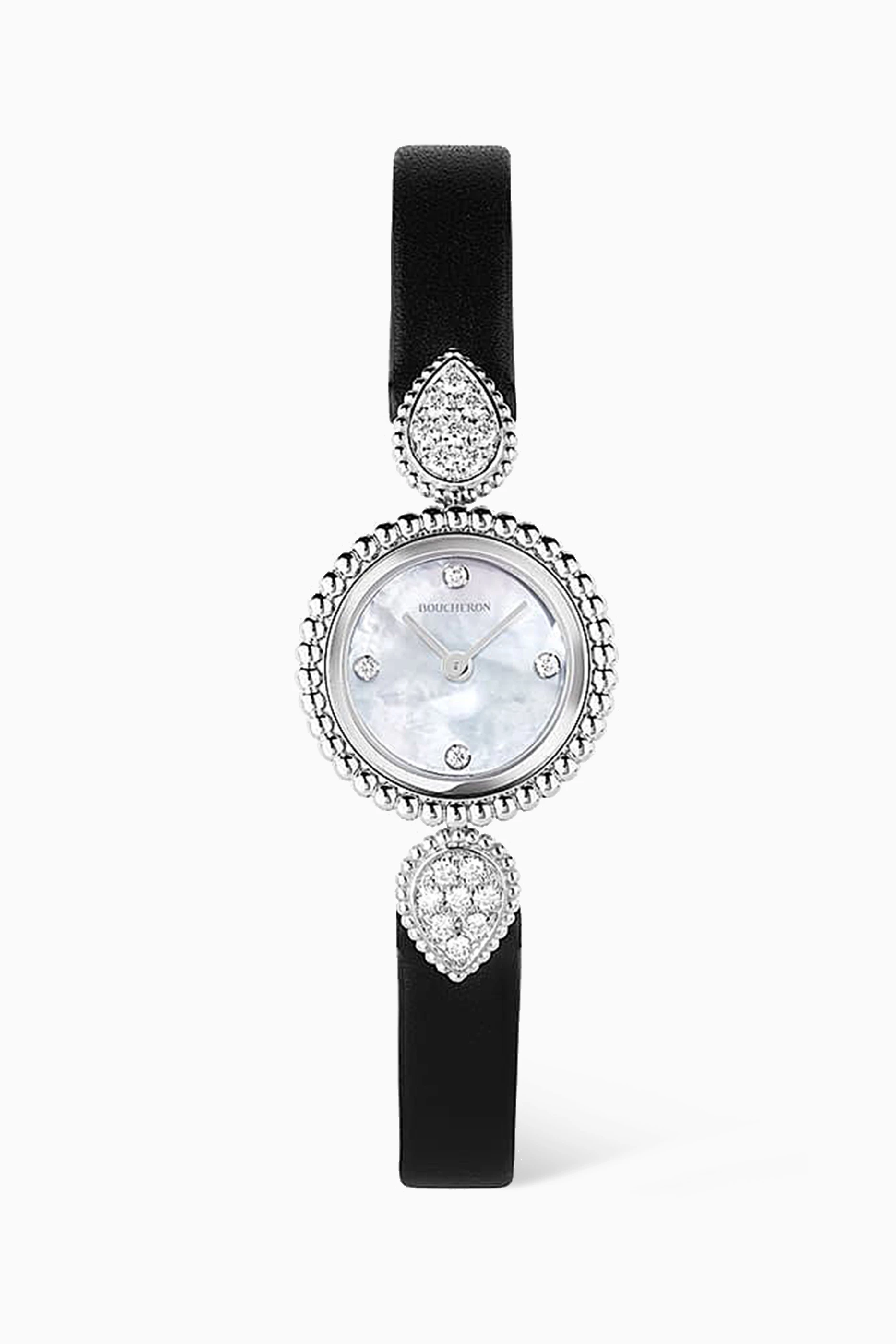 Buy Boucheron Metallic Serpent Boheme Diamond Watch in Steel 23mm For Women Online Ounass UAE