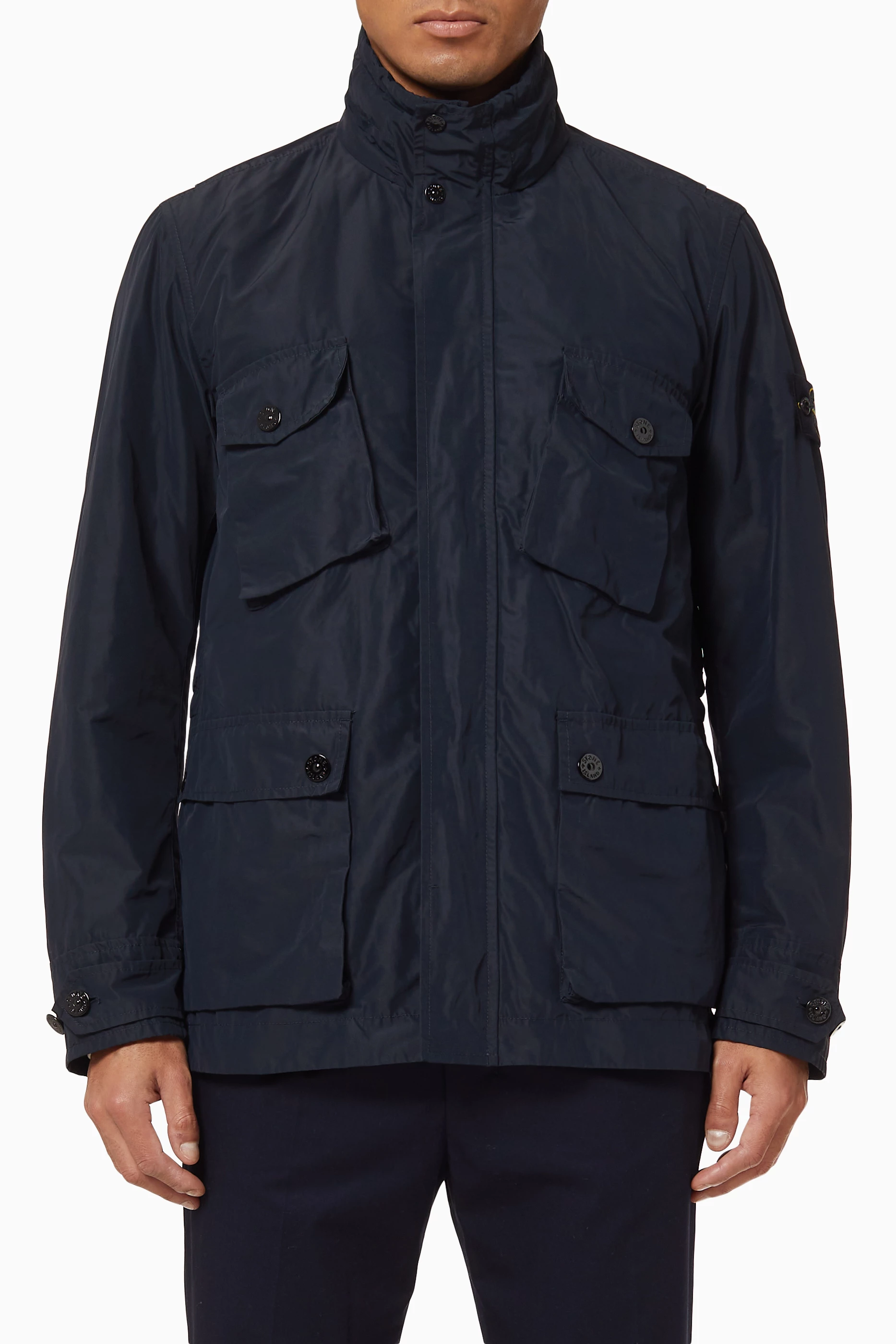 Stone island micro reps field jacket clearance