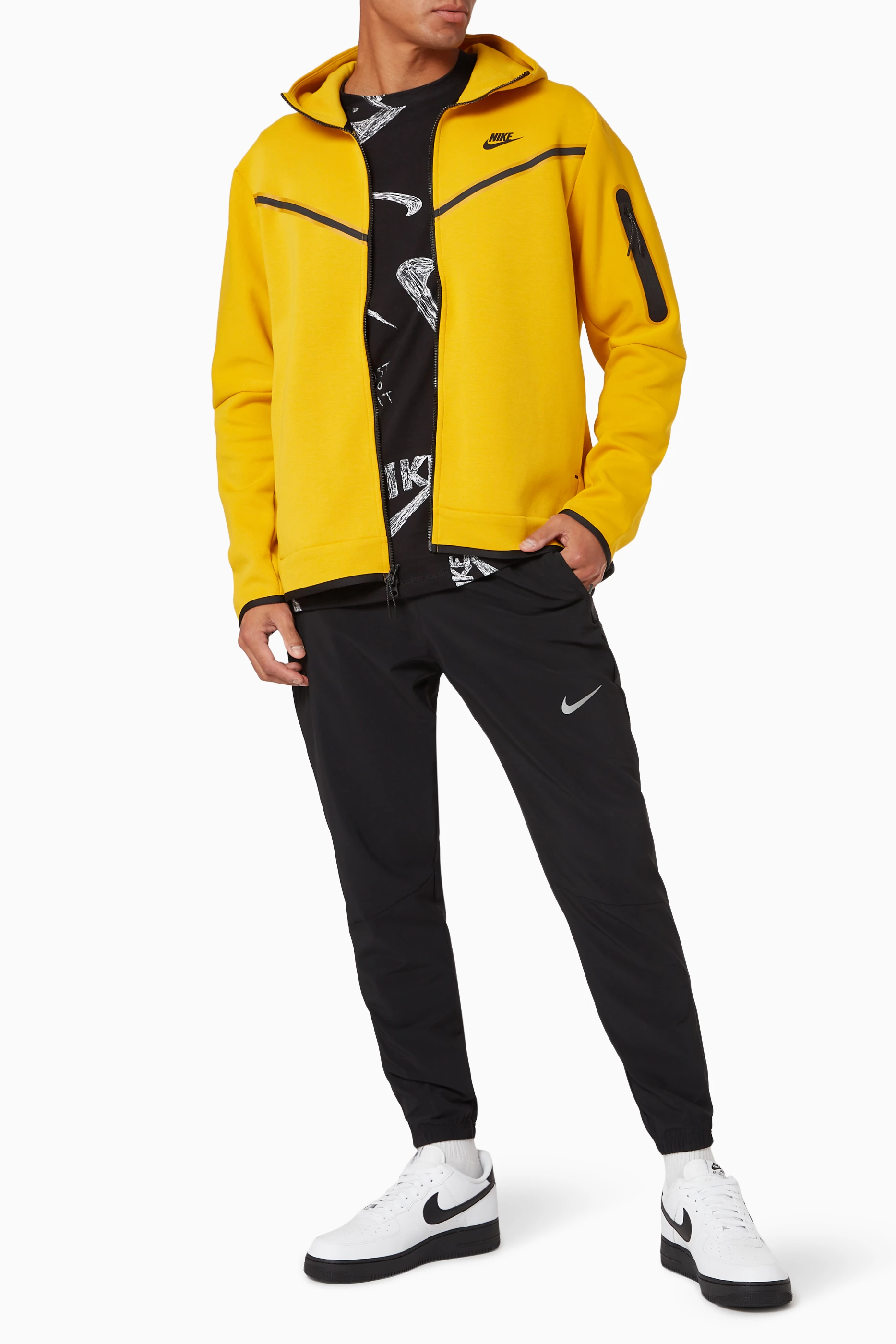Yellow nike tech fleece new arrivals