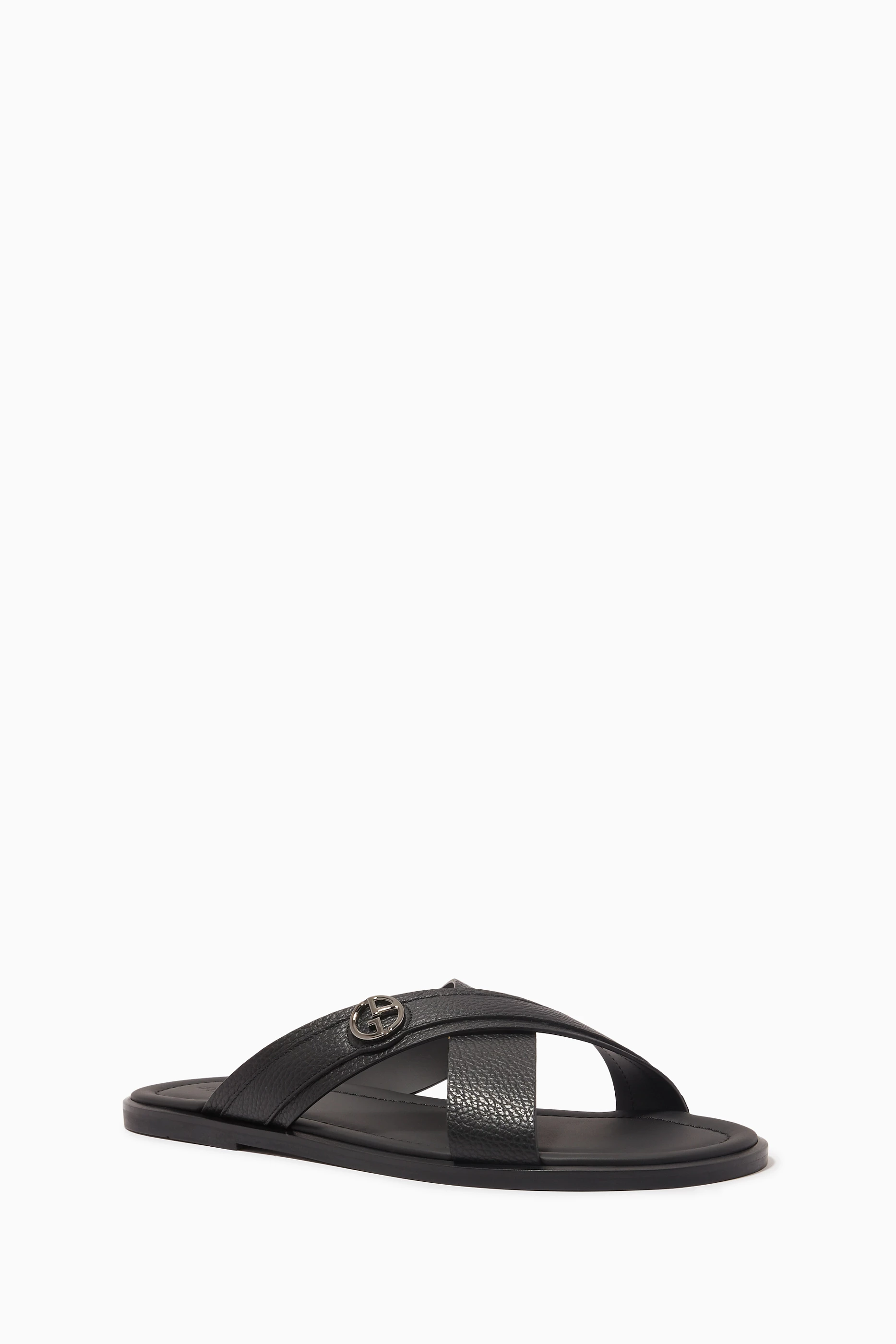 Kith x Giorgio Armani 国内買付 Suede Slides Giorgio Armani & Kith Suede Slides - Tempesta