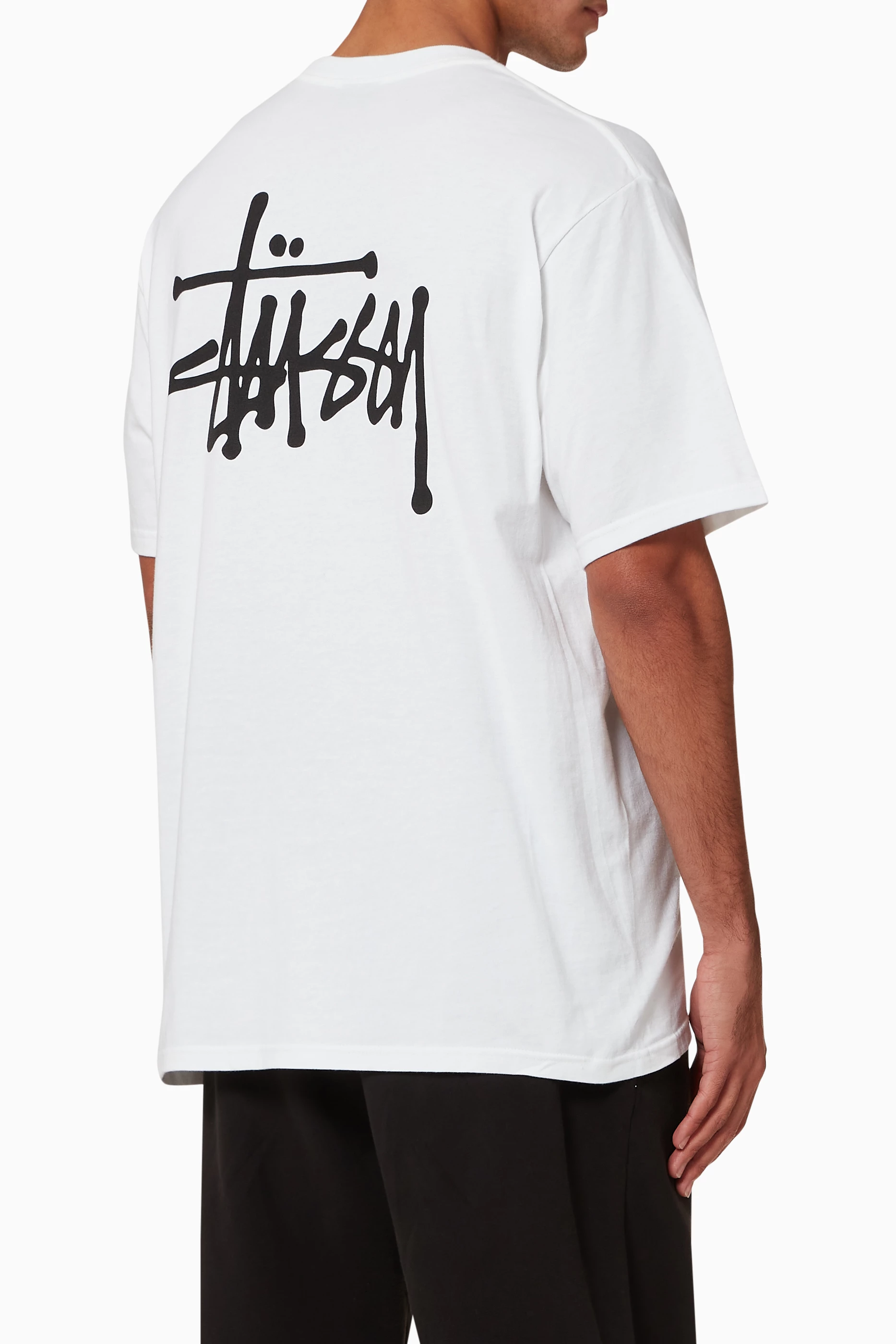 Stussy basic logo t shirt new arrivals