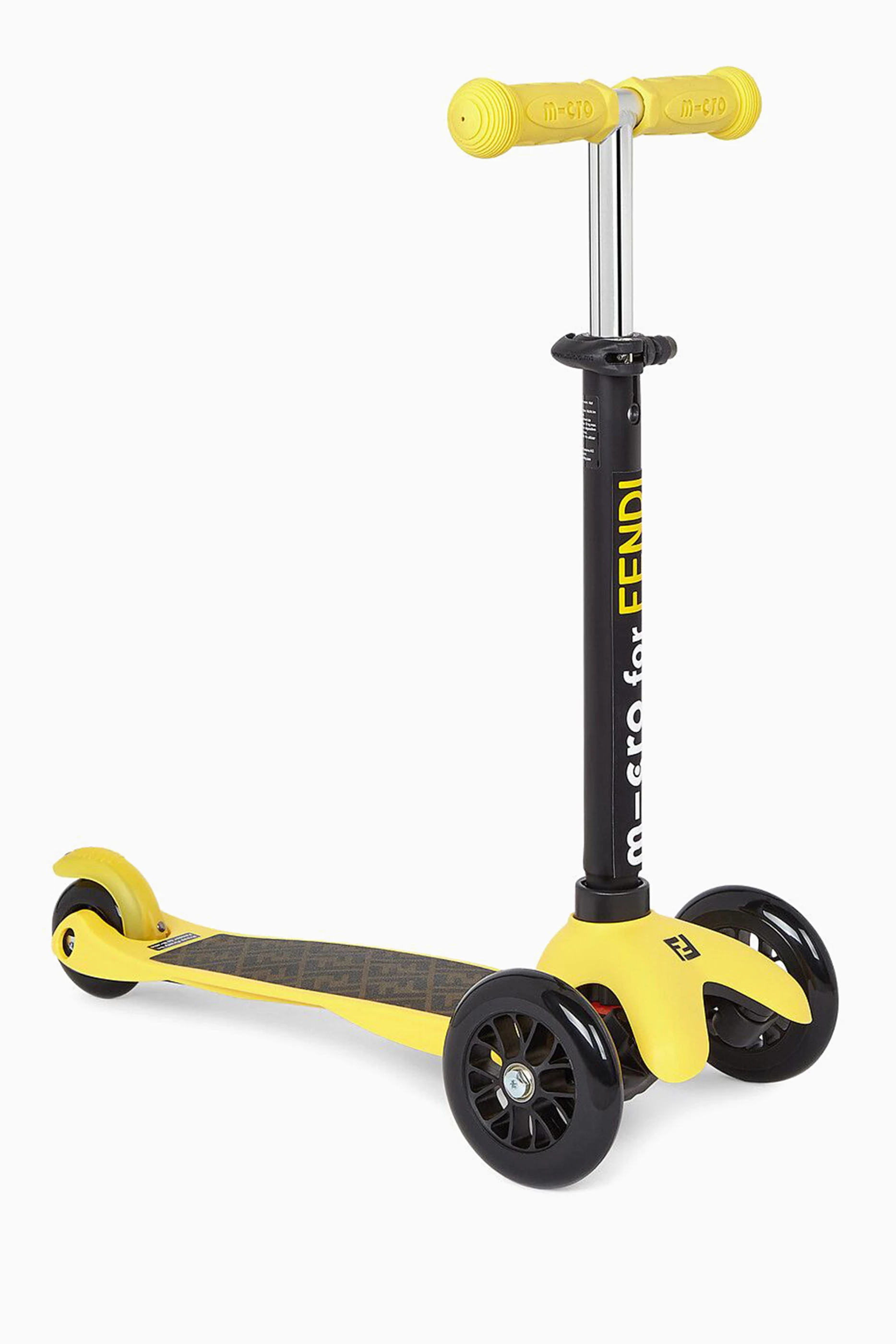 Buy Fendi Yellow FF Micro Baby Scooter For Kids Online | Ounass UAE
