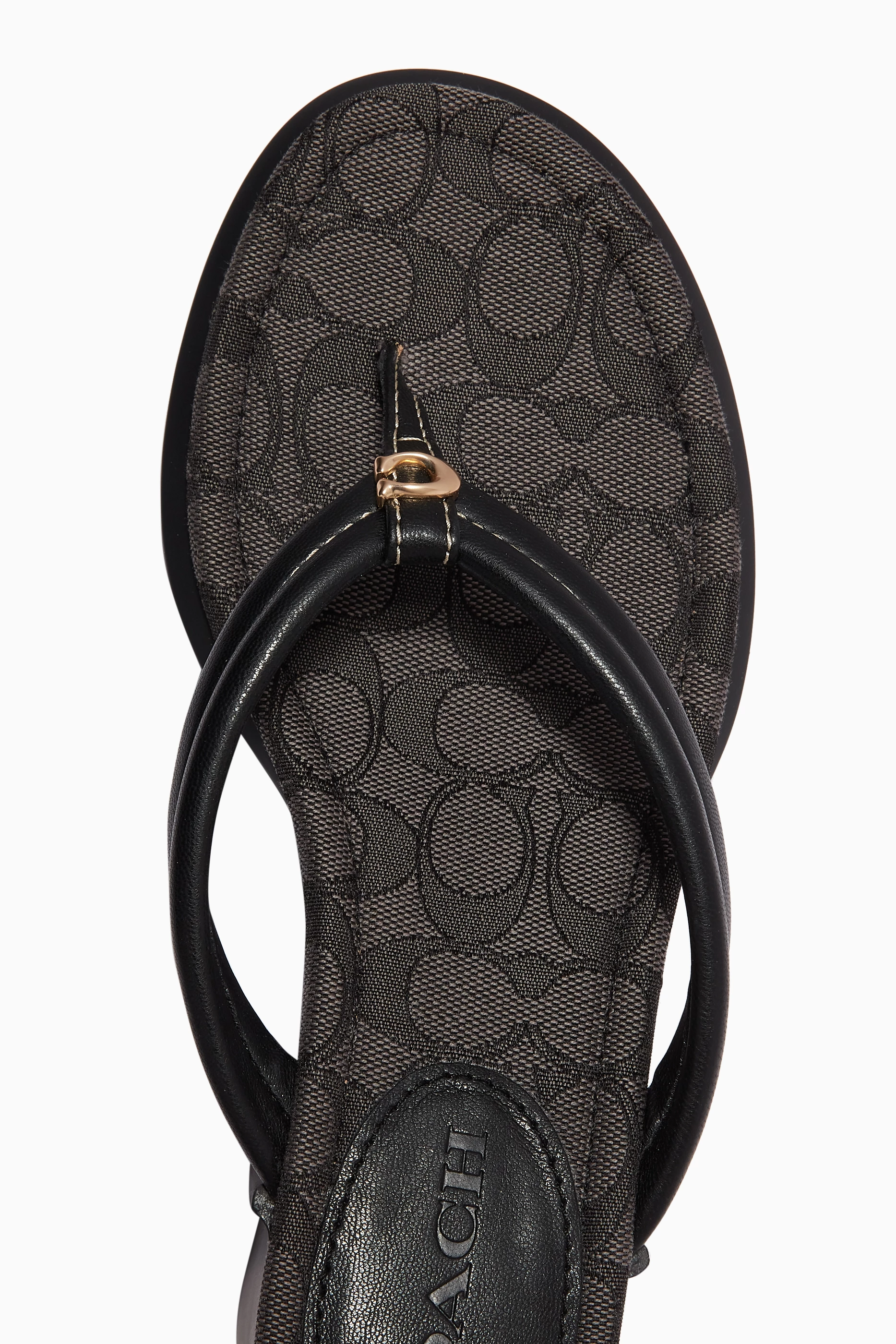 COACH シグネチャー サンダル Franki Flip Flop 厚底 黒 71XAhsZEHaL._UL_400_SS400_.jpg