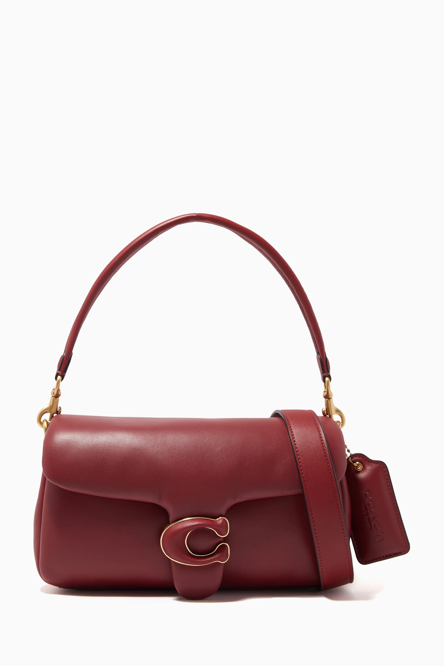 Buy Coach Red Pillow Tabby Shoulder Bag 26 in Nappa Leather For Women Online Ounass UAE