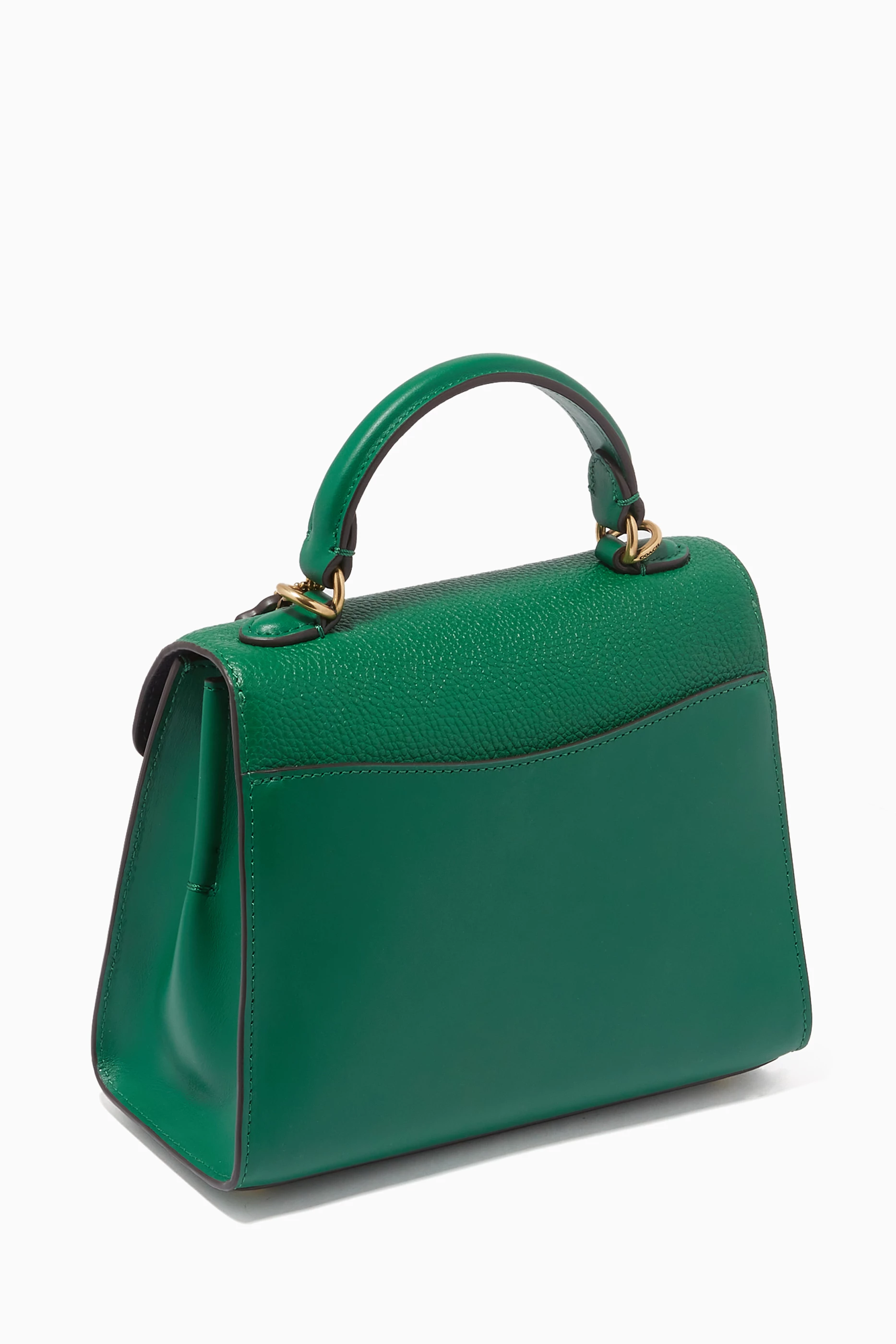 Rare old coach Pistachio green coincase
