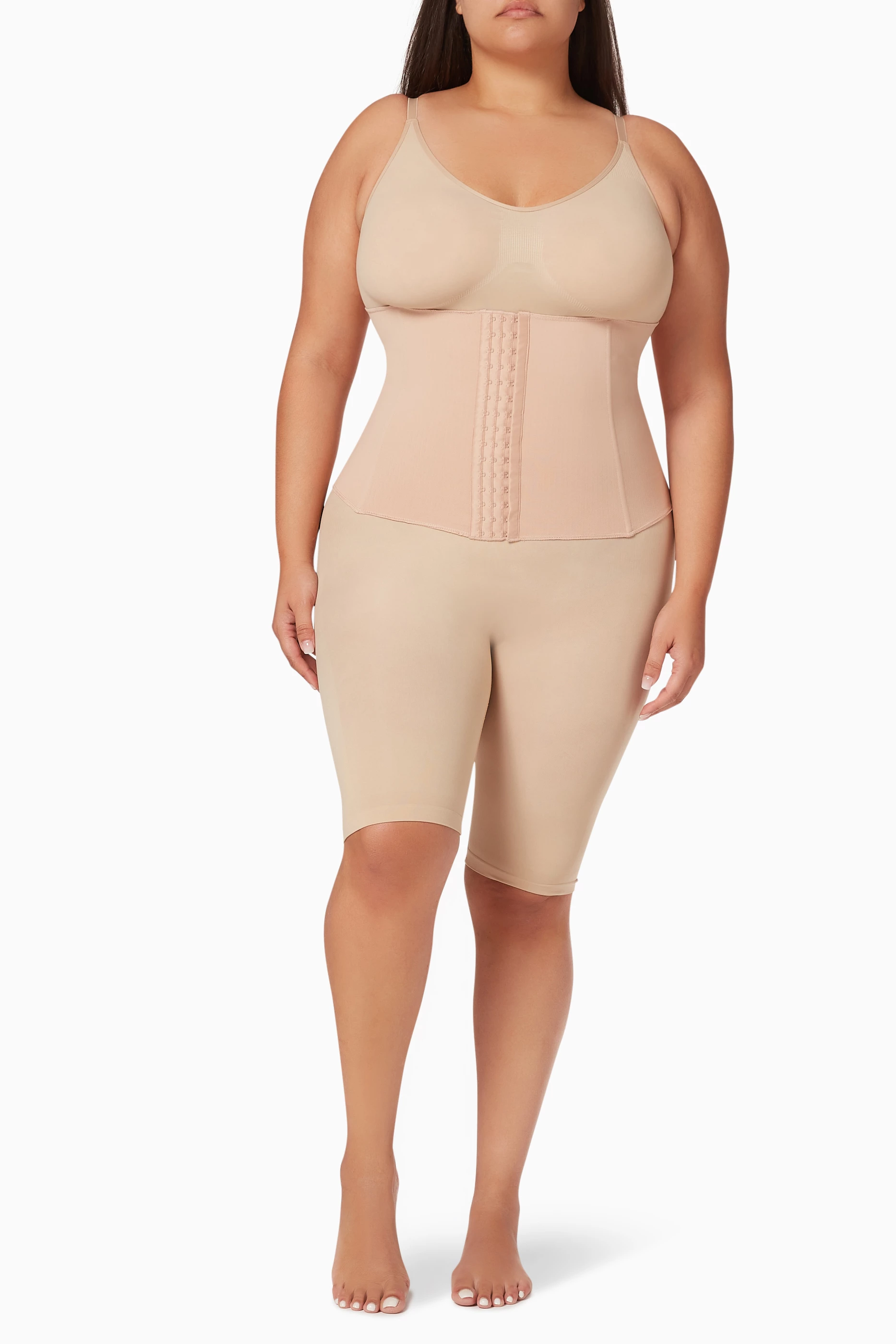 Buy SKIMS Grey Neoprene Shapewear Waist Trainer For Women Online Ounass UAE