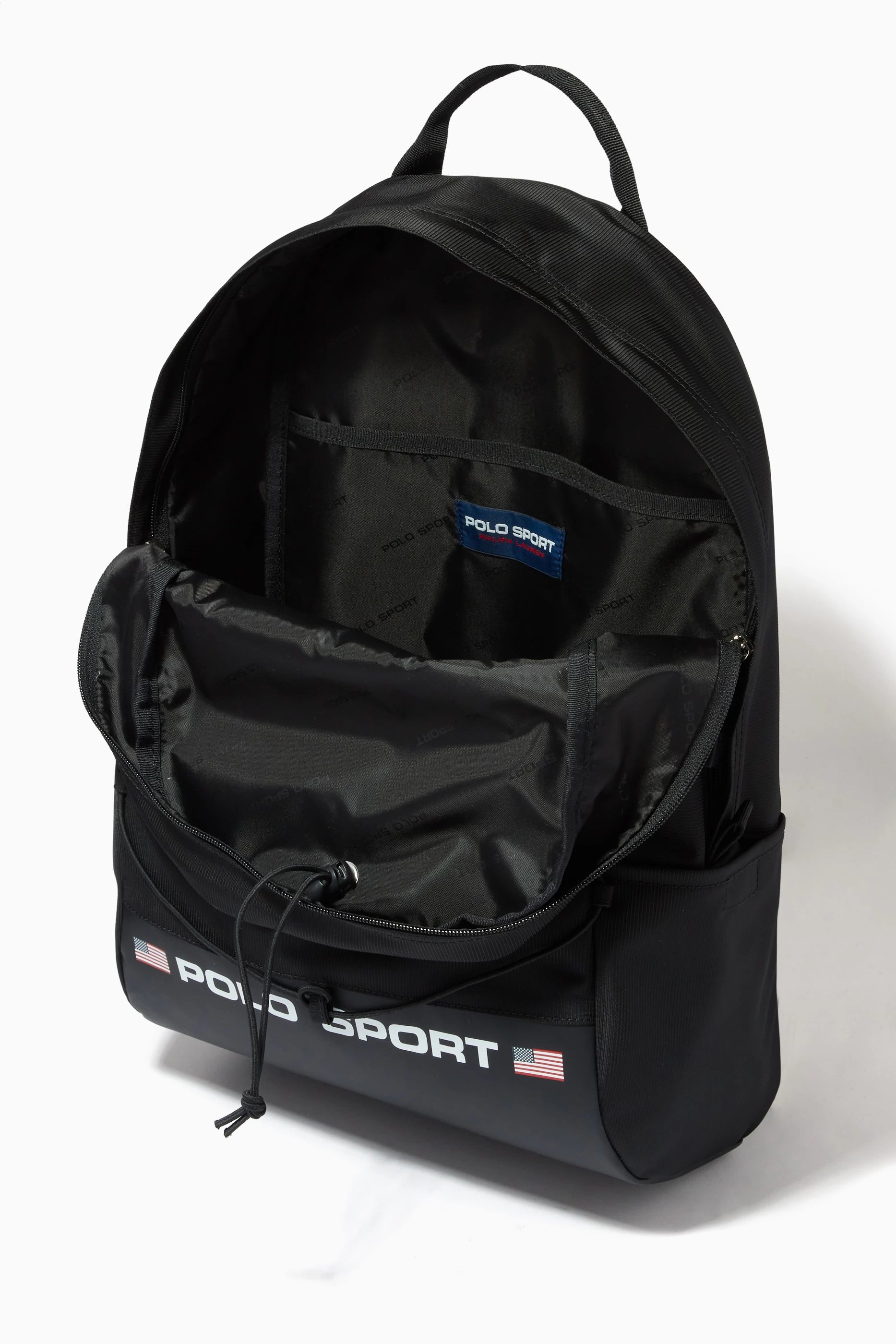 Buy Polo Ralph Lauren Black Polo Sport Backpack in Nylon For Men Online Ounass UAE