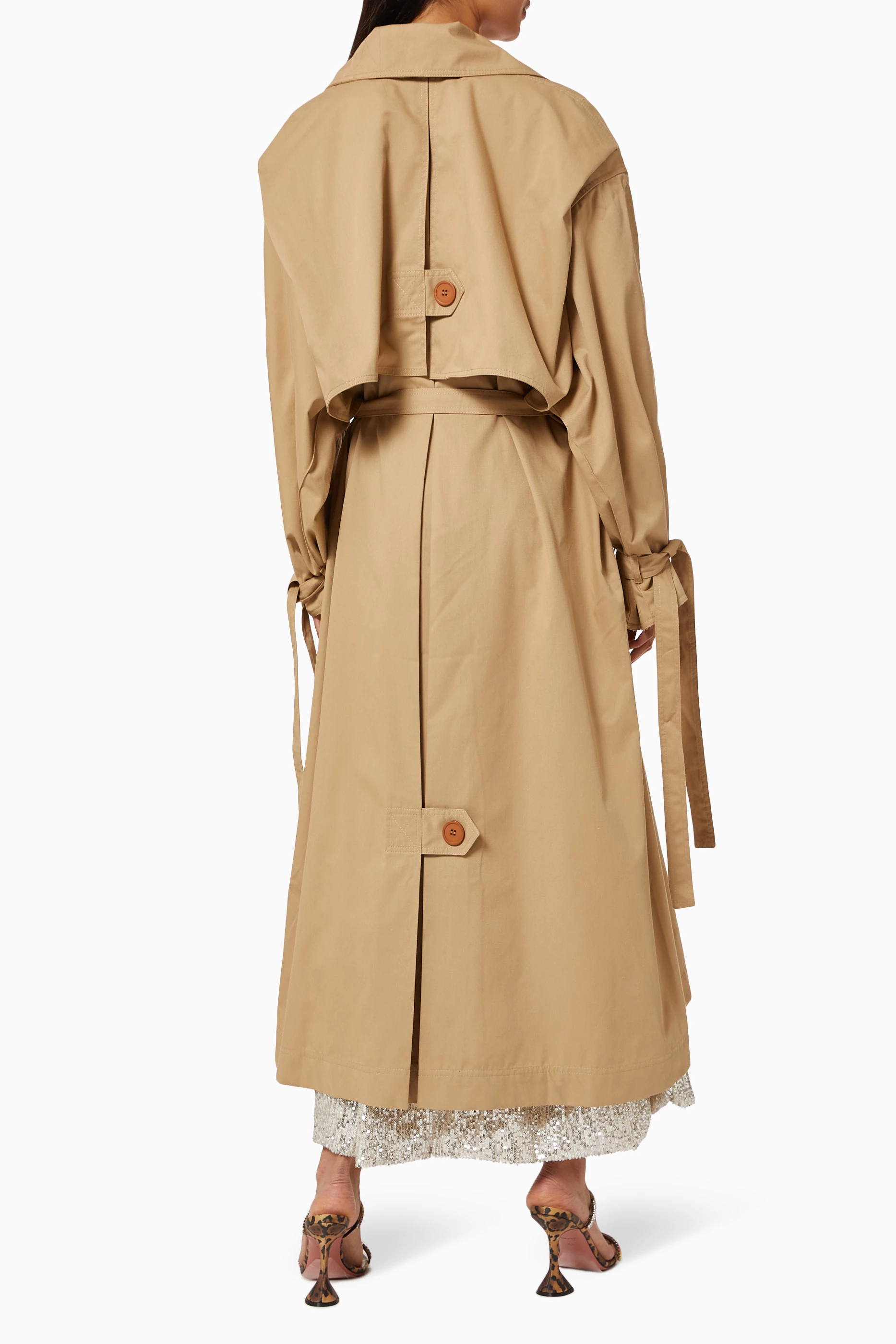 Anouki sequin trench discount