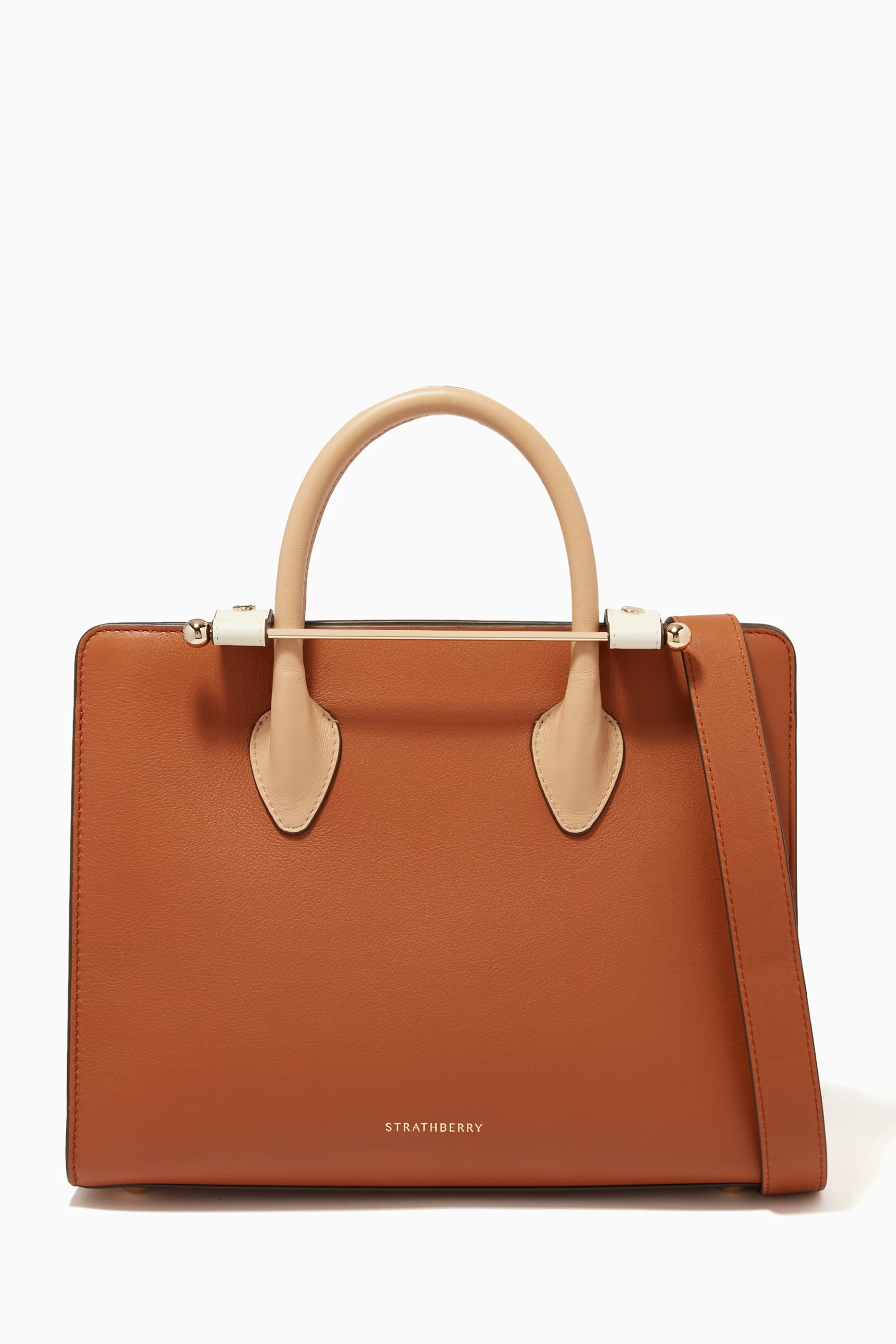 Strathberry midi tote tri colour new arrivals