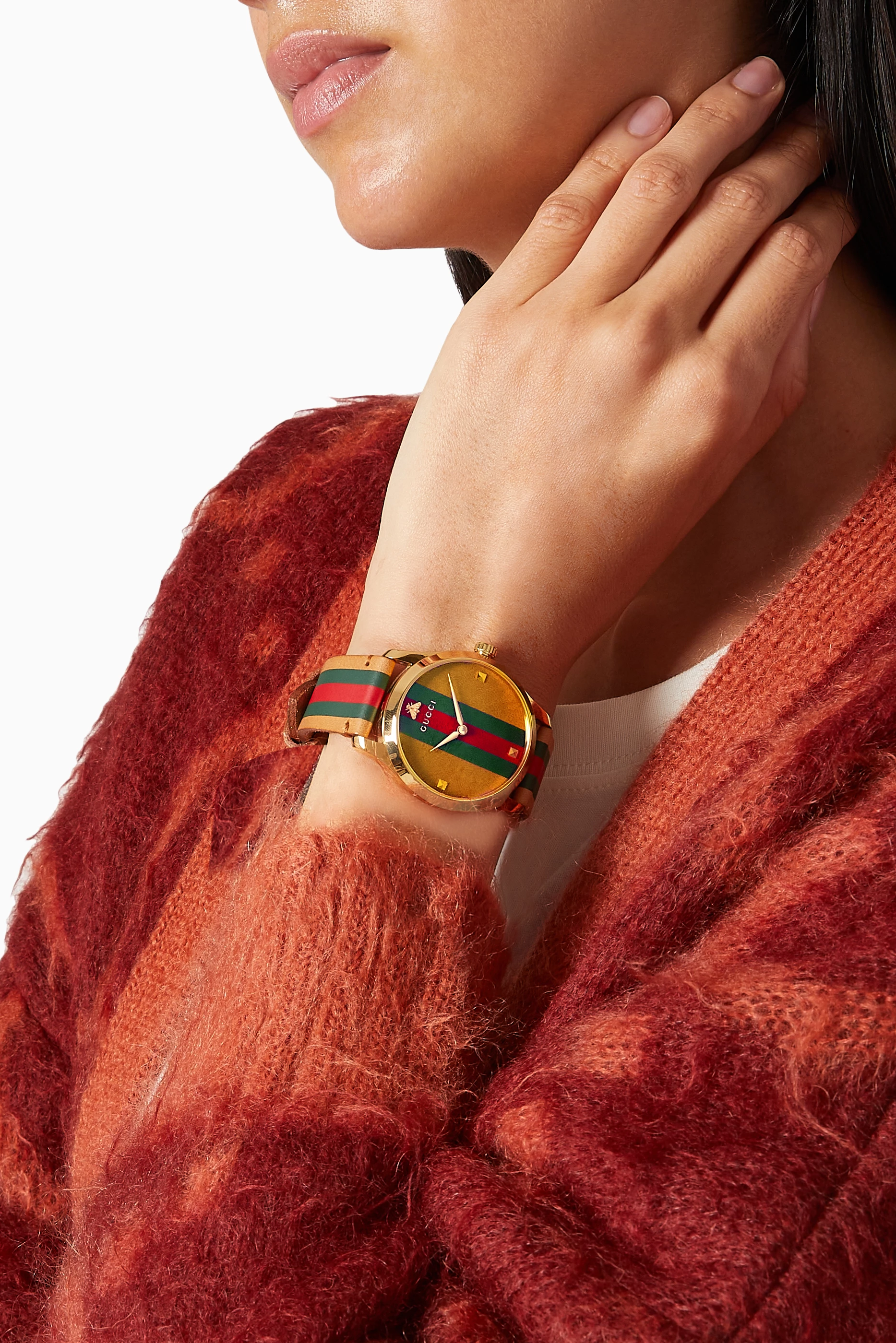 Gucci rainbow watch 2025