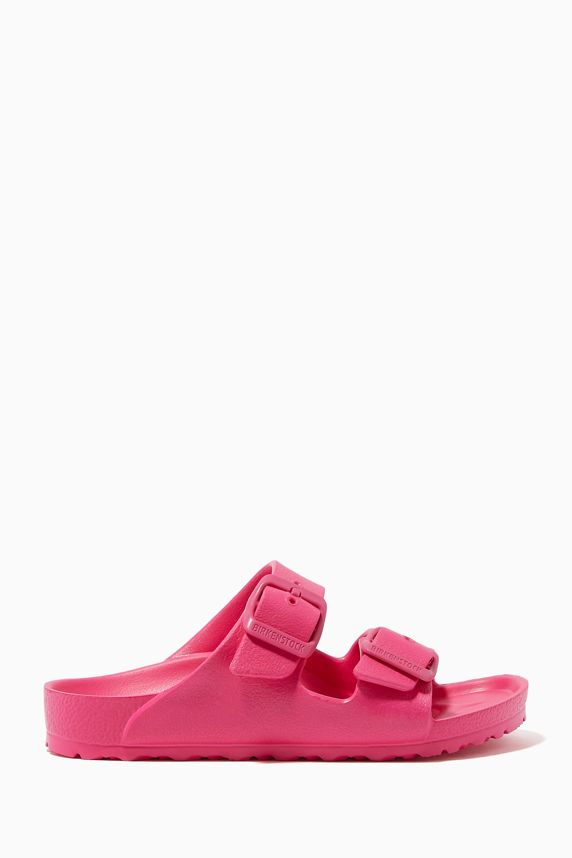 Buy Birkenstock Pink Arizona Essentials Sandals in EVA For Girls Online Ounass UAE
