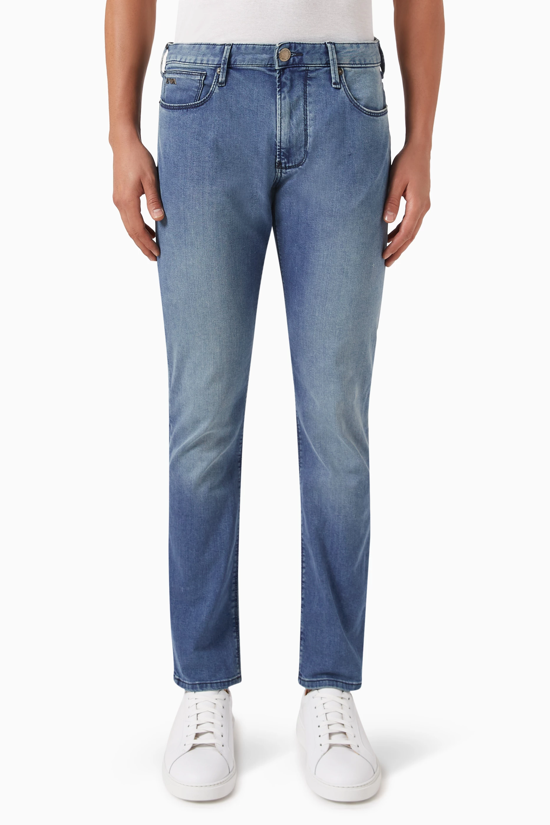 Blue jeans armani discount