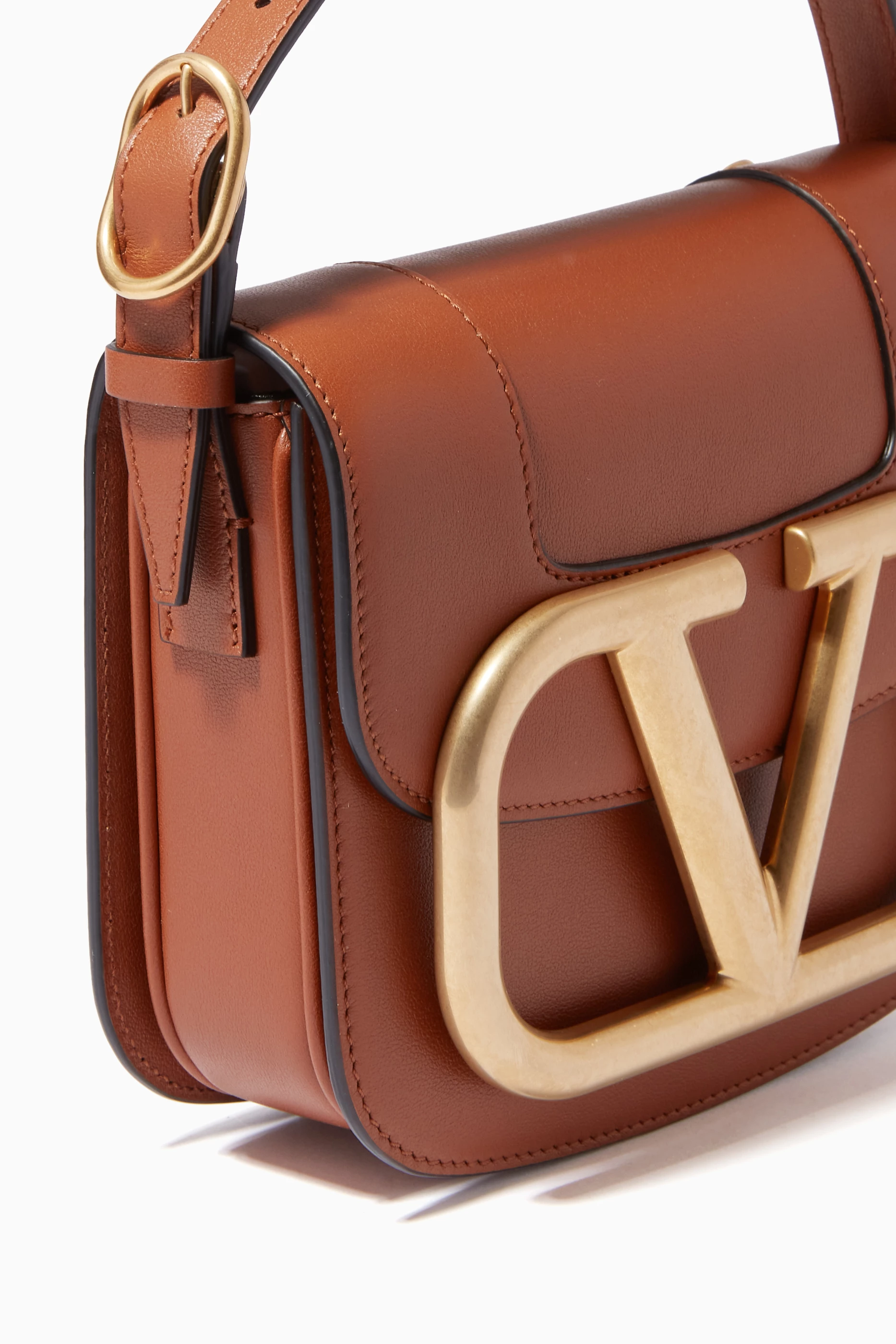 Buy Valentino Garavani Brown Valentino Garavani Supervee Small Top