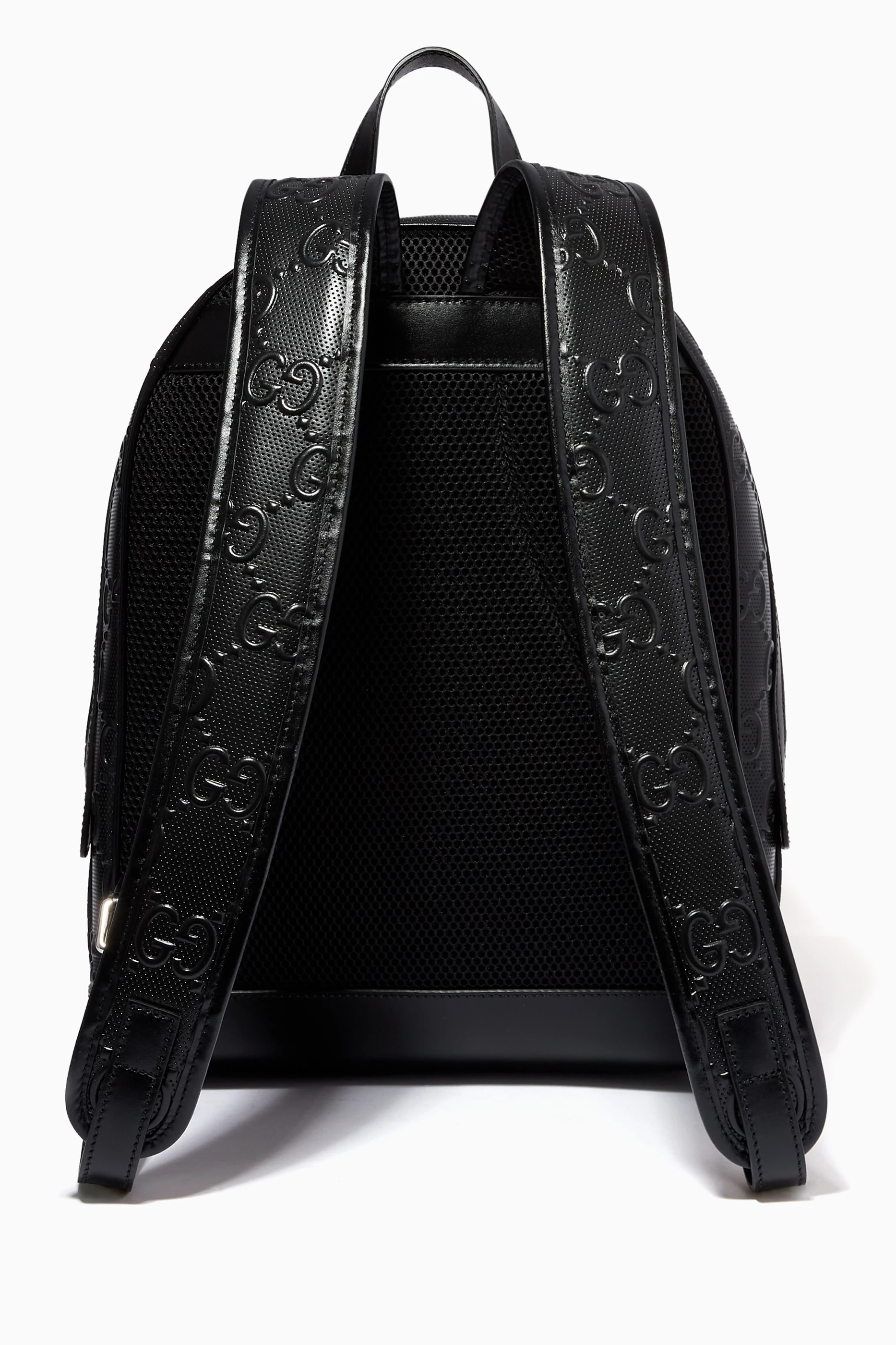 Gucci signature leather backpack best sale