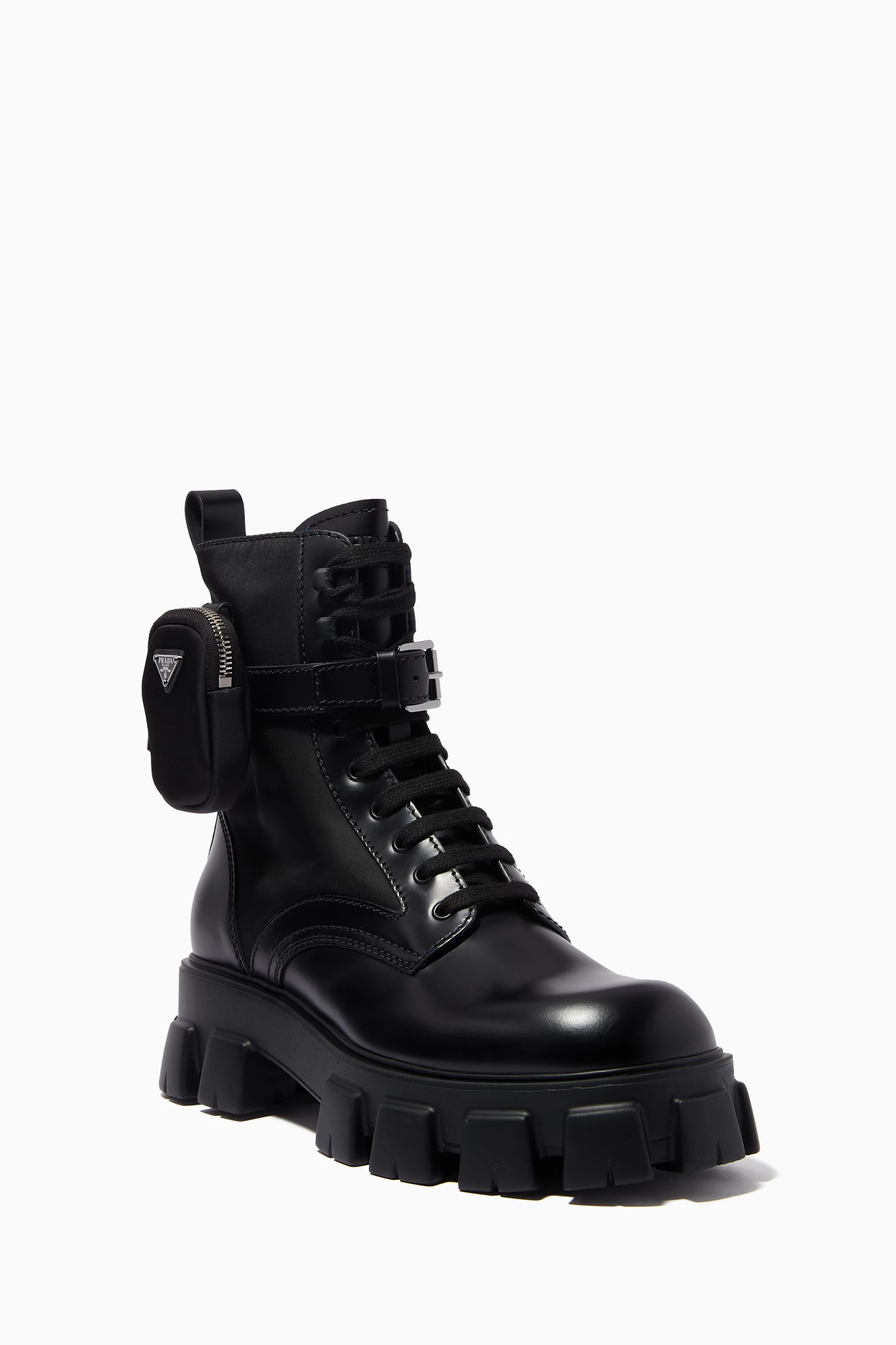 Prada boots with bag hot sale