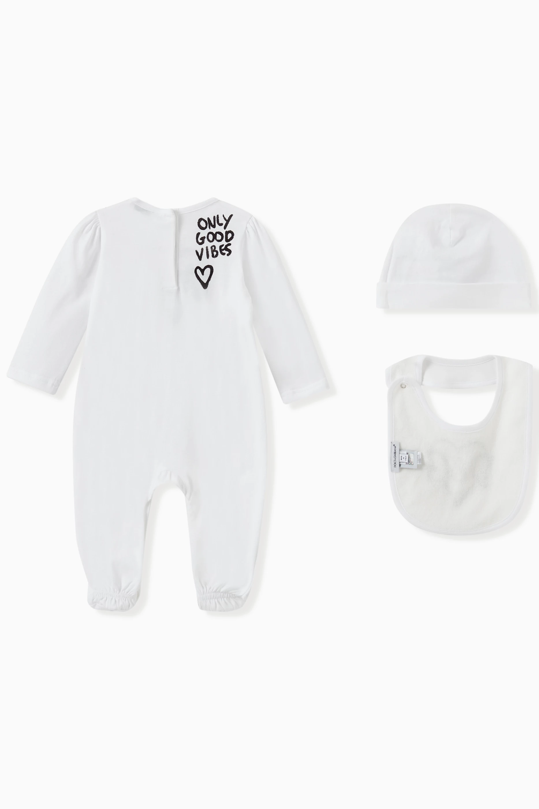 Buy Dolce Gabbana White Printed DG Next 3-Piece Gift Set of in