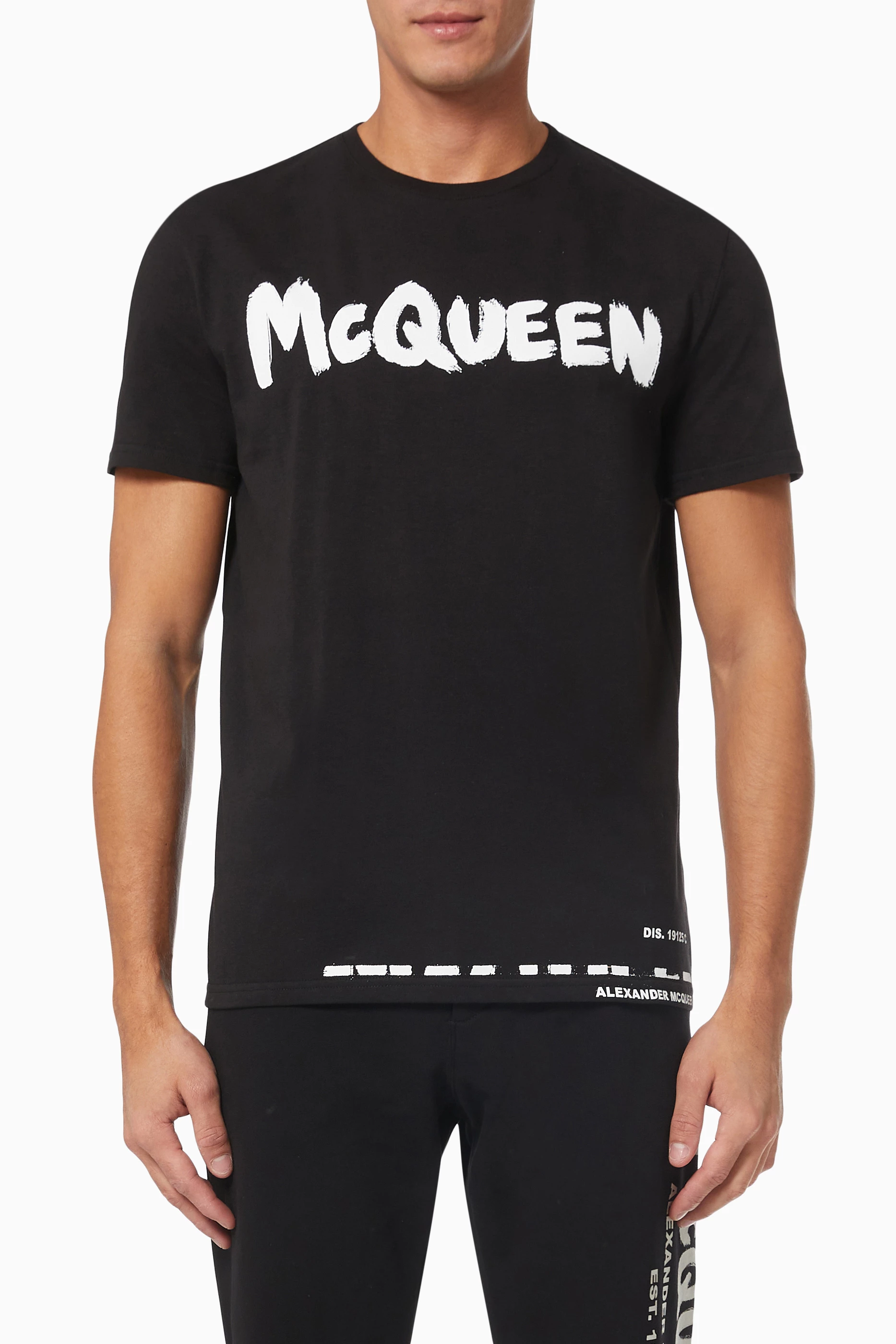 Alexander mcqueen t shirt black top