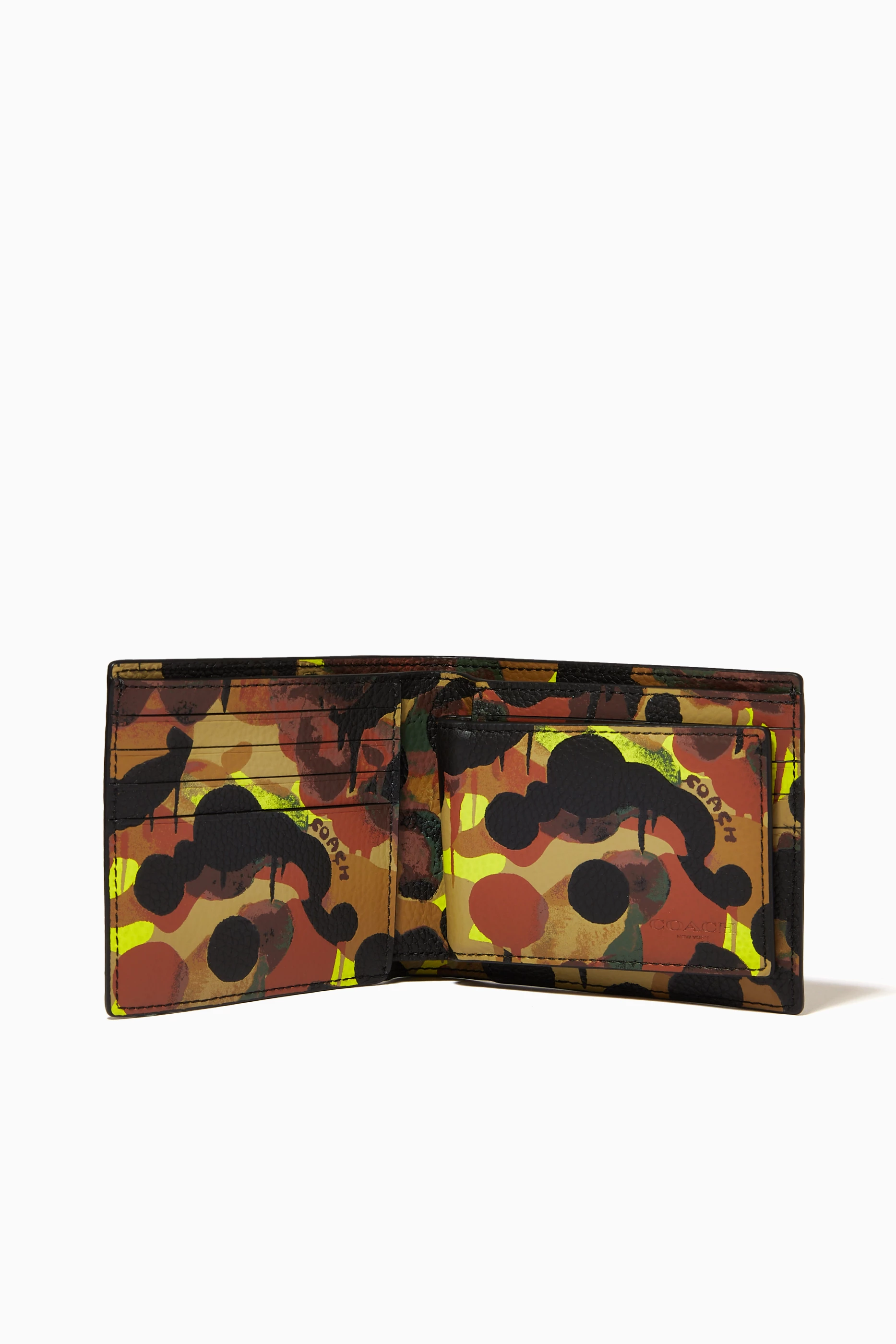 Buy Coach Multicolour 3 in 1 Wallet in Camo Print Leather For Men Online Ounass UAE