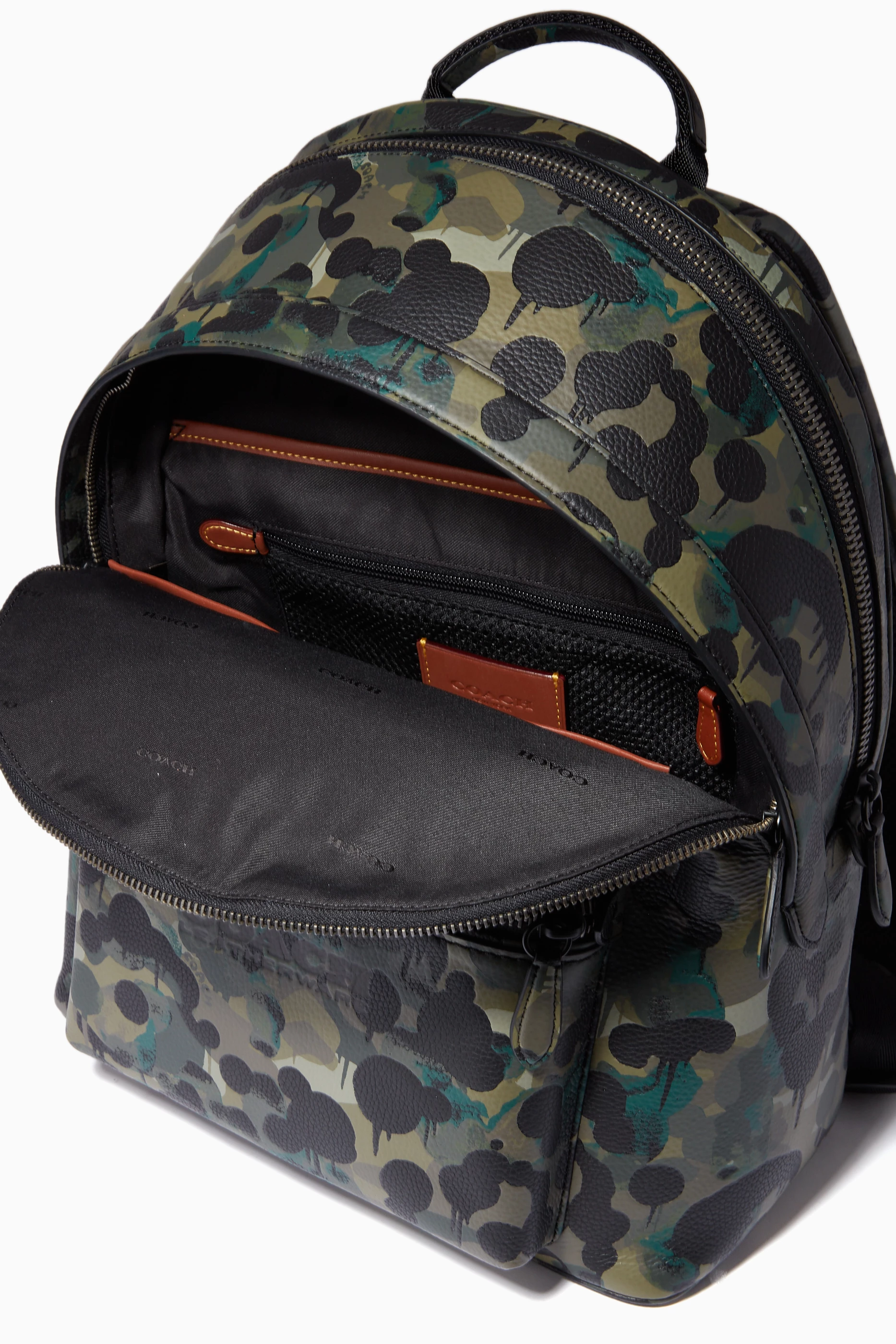 Buy Coach Multicolour Charter Backpack in Camo Print Leather For Men Online Ounass UAE