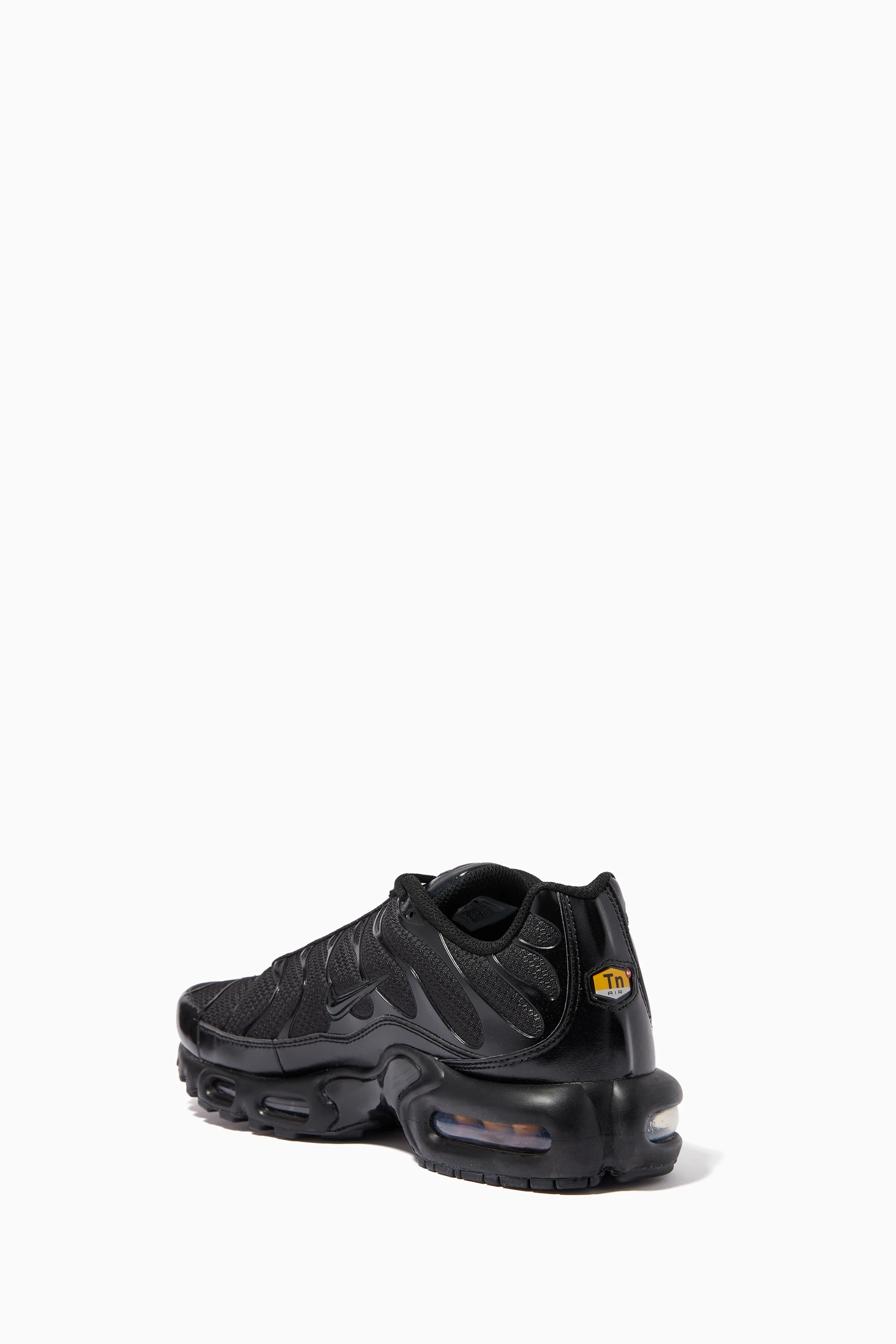 Yellow and black nike air max plus on sale