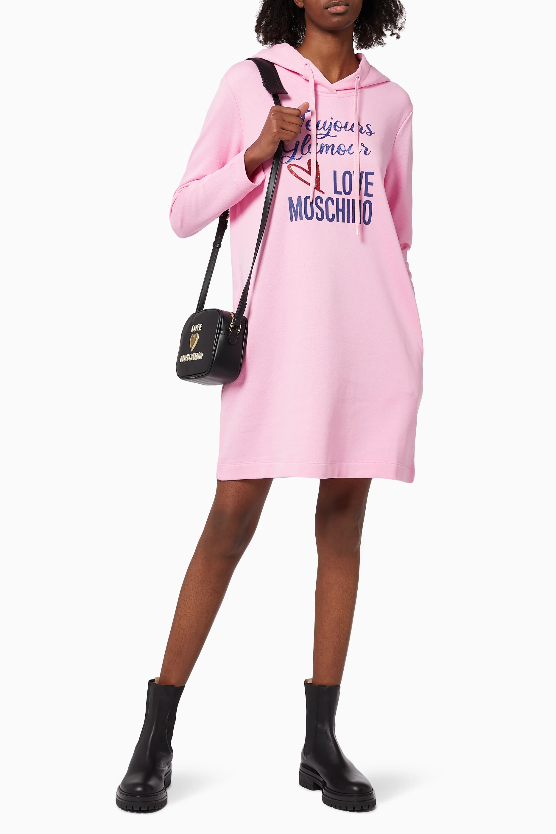 Love moschino sweatshirt dress shop