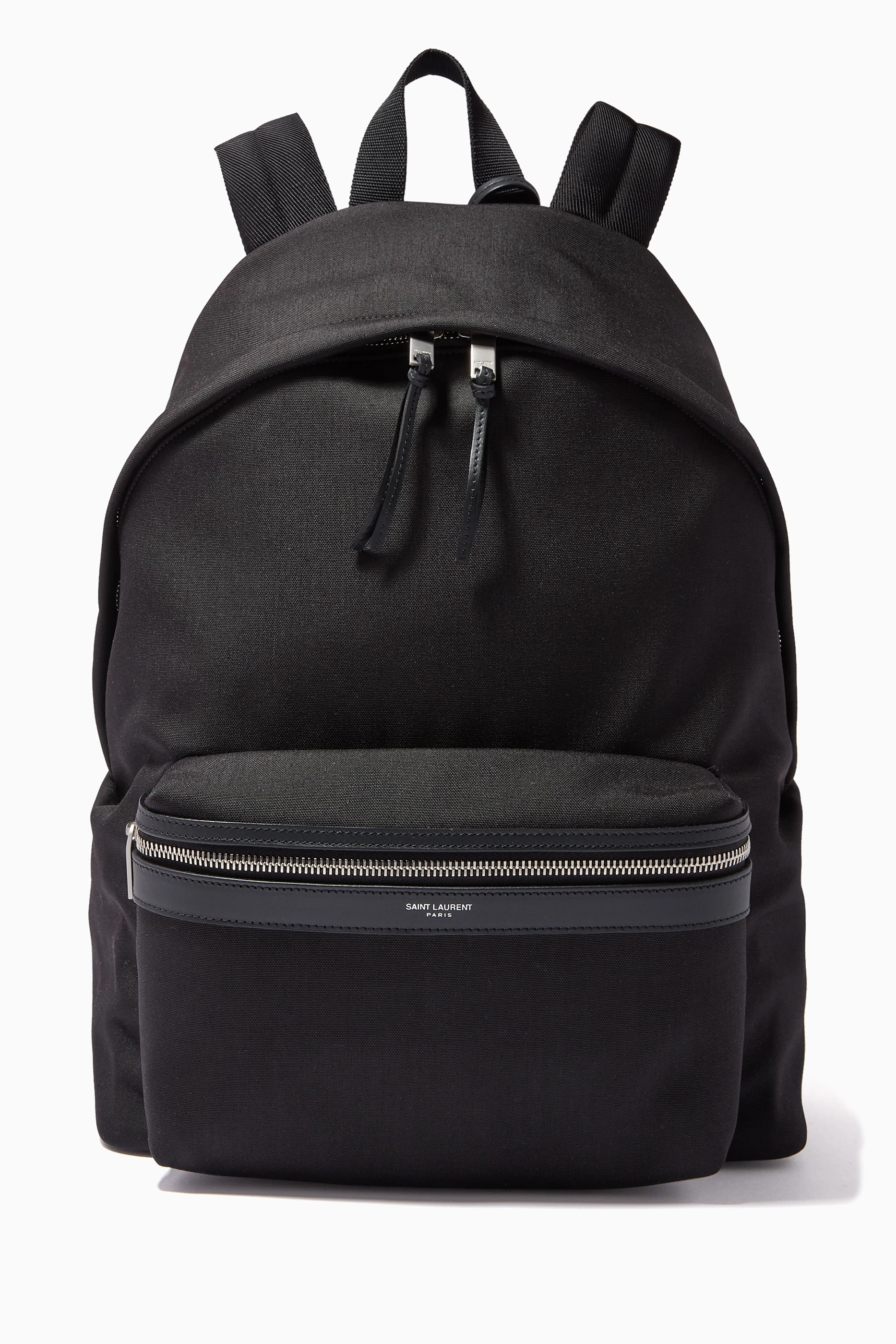 Ysl canvas backpack discount